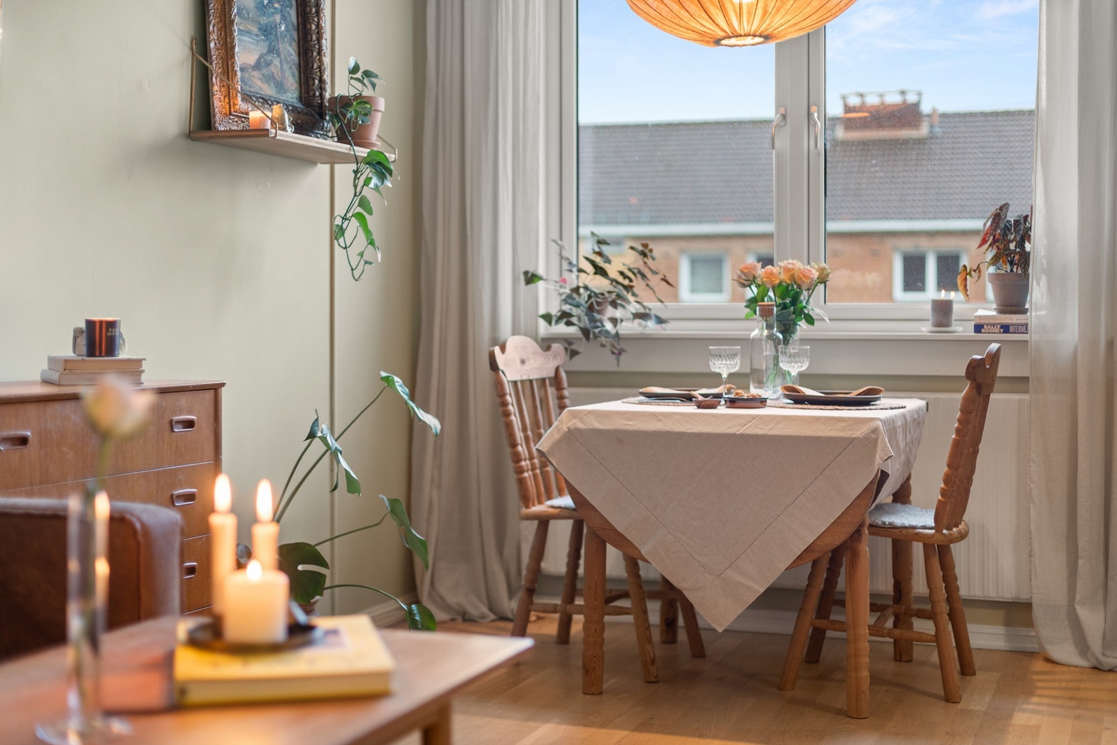 Her er det perfekt å nyte morgenkaffen eller en god middag. Galleribilde