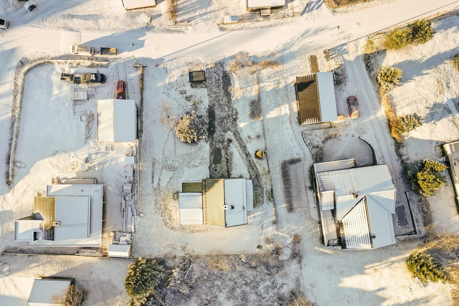 Tomtearealer. Galleribilde