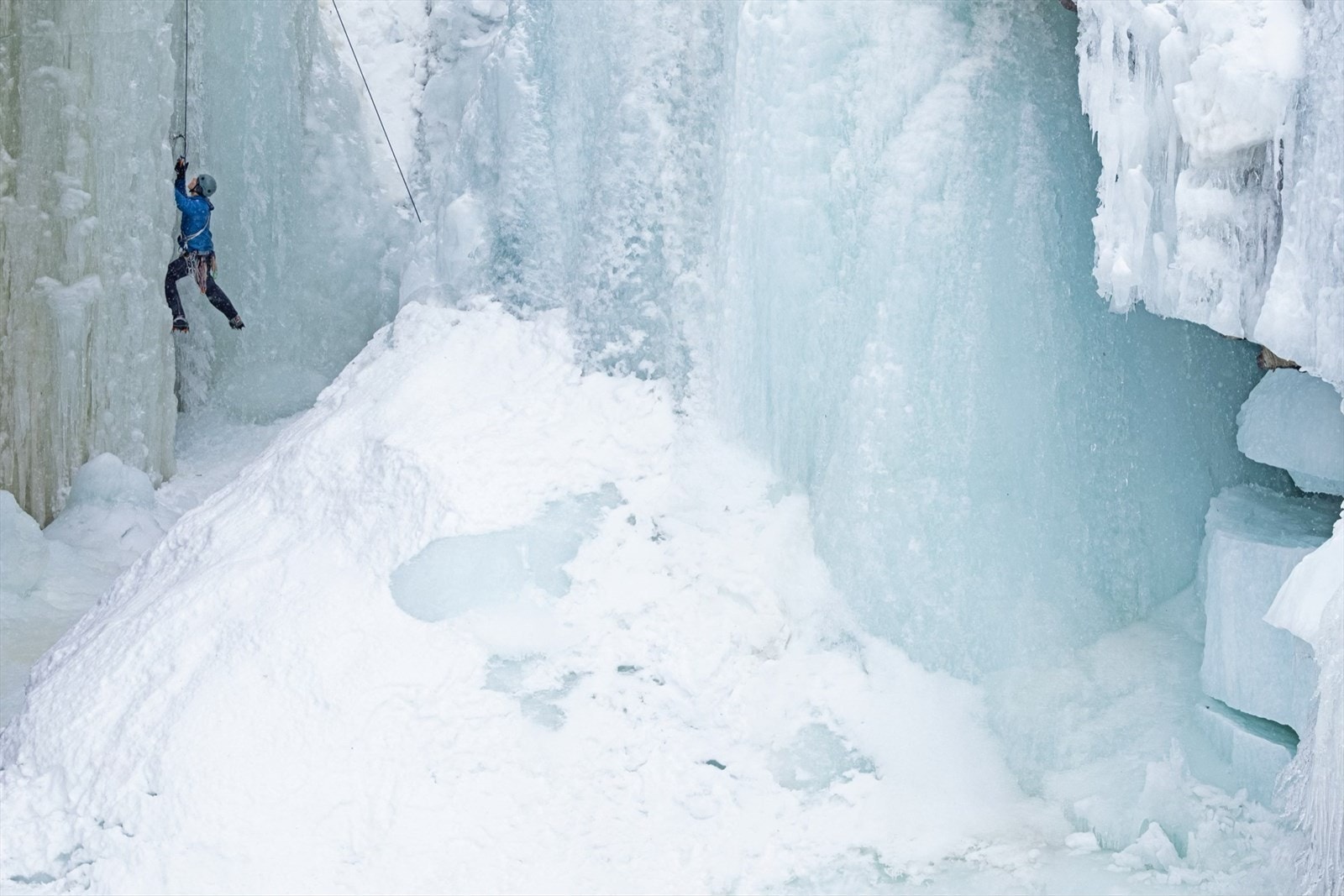 Isklatring i Hemsedal. Foto: Kalle Hãgglund. Galleribilde