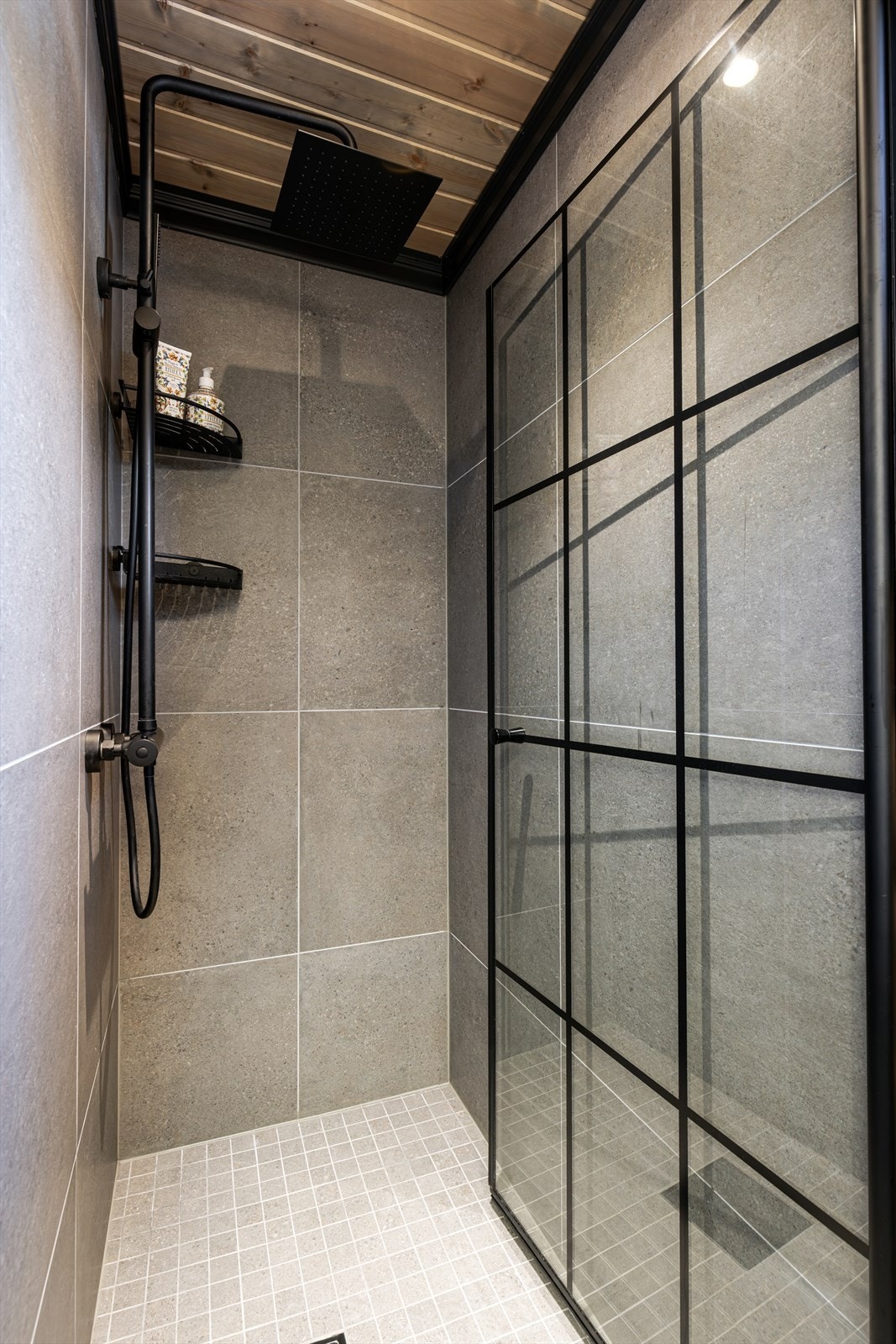 Romslig og delikat dusjsone. Galleribilde