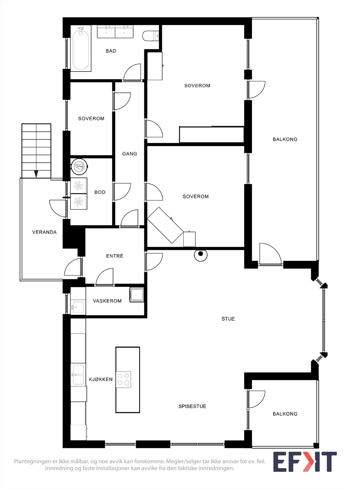 Plantegninger 2.etg Galleribilde