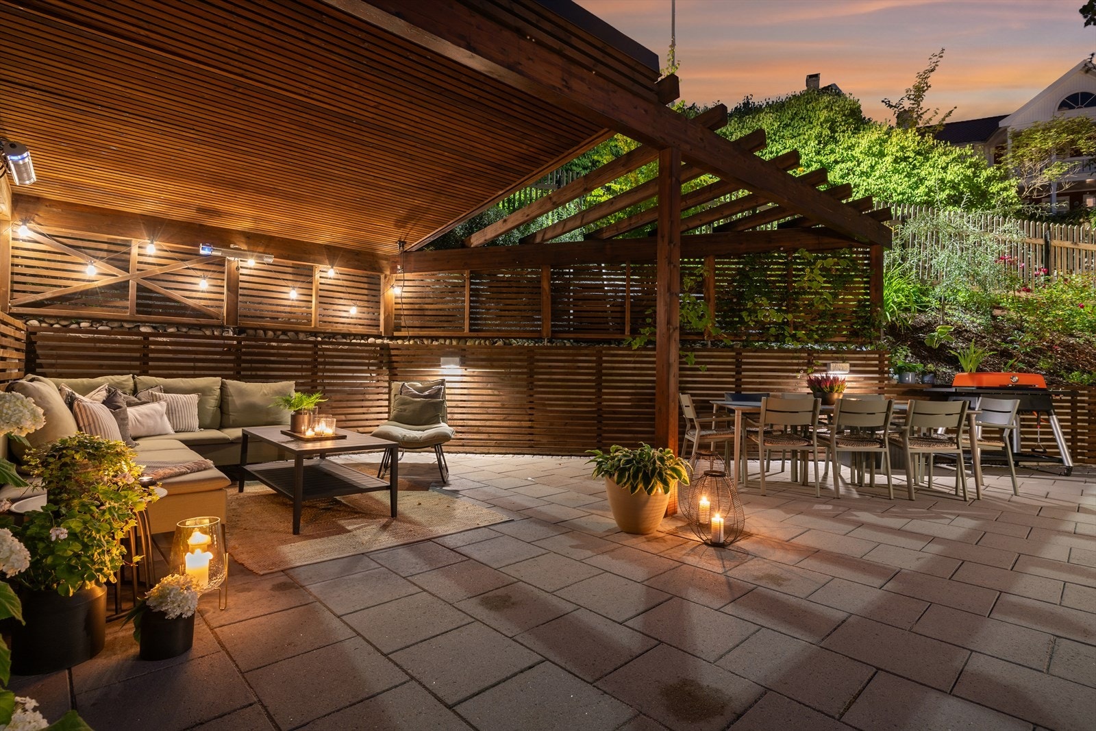 Her kan man nyte sene sommerkvelder! Galleribilde