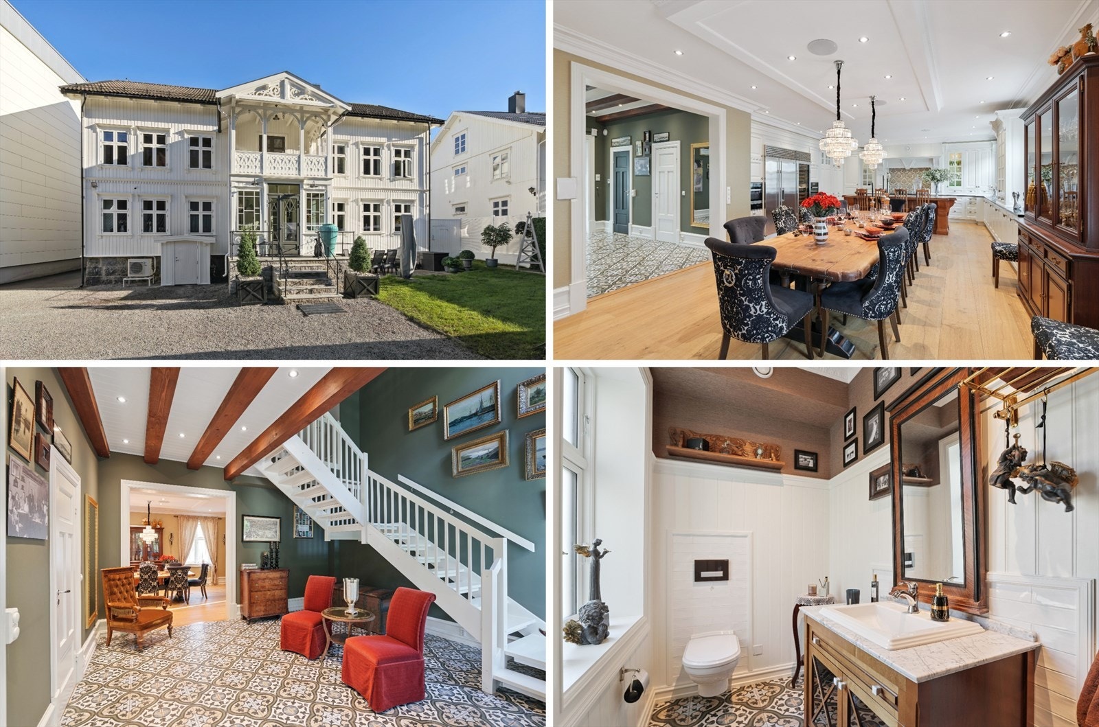 Velkommen til denne Herskapelige boligen i Bilet 16 nær Holmestrand sentrum Galleribilde