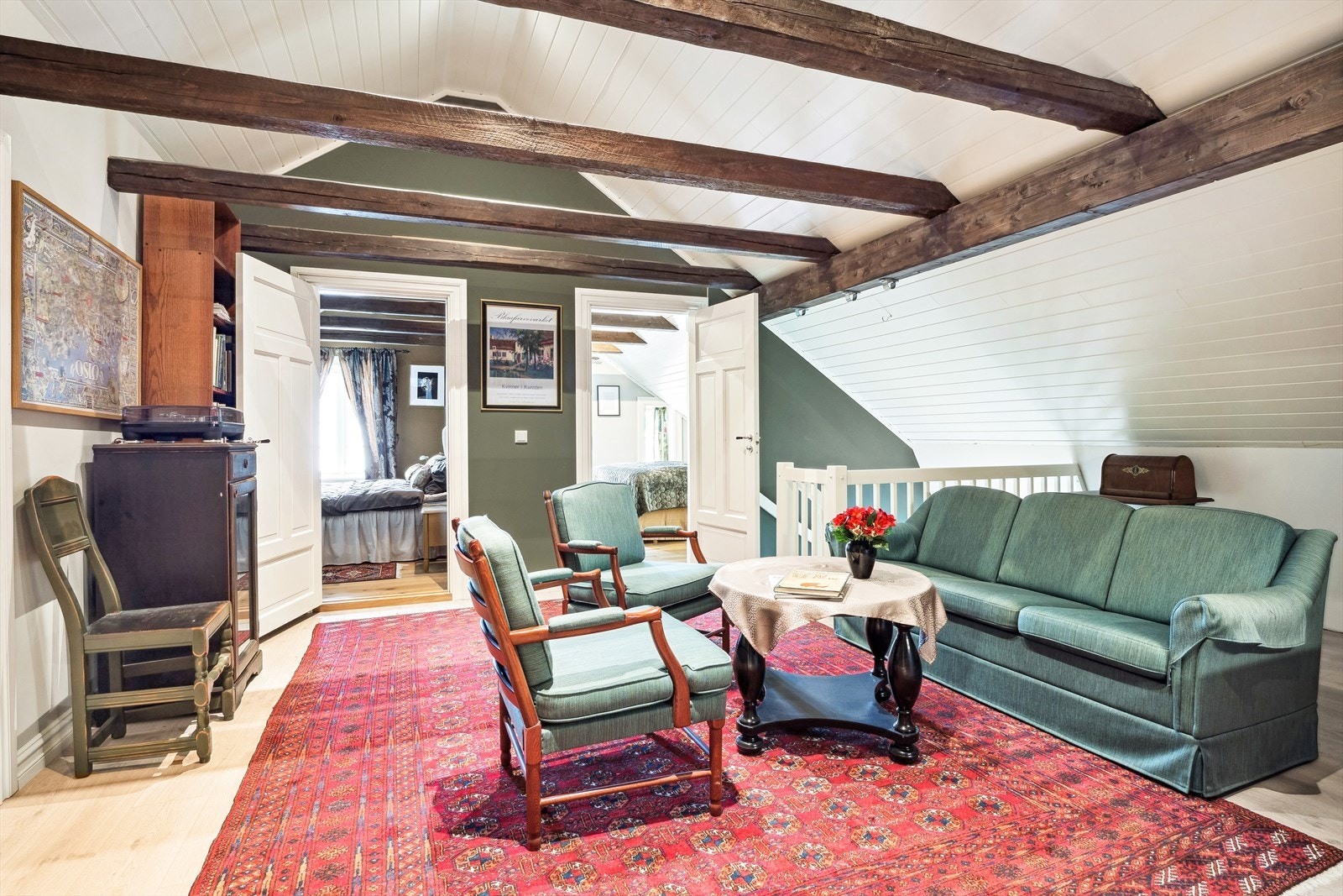 Loftsstue i 3 etg. Galleribilde