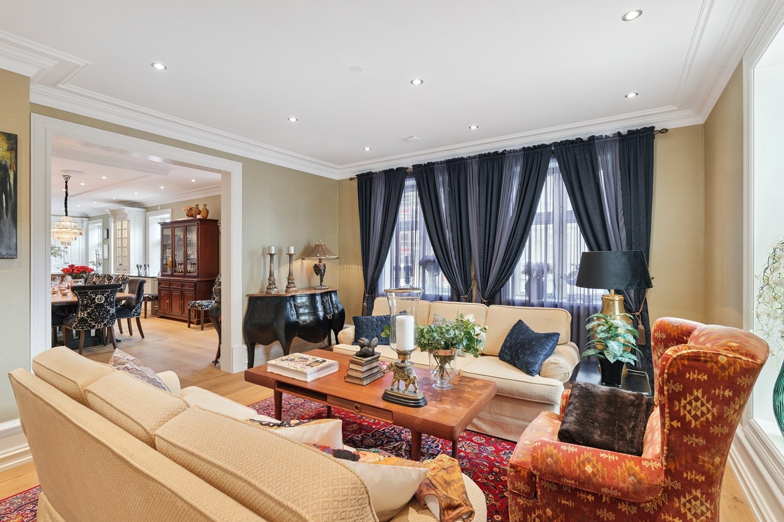 Koselig stue Galleribilde