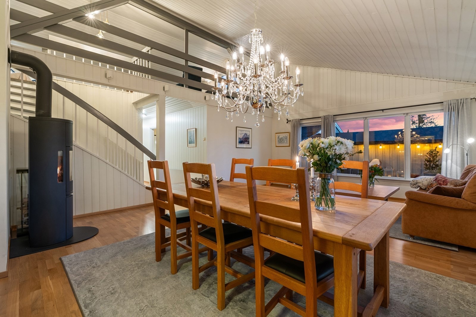 Kveldsstemning. Galleribilde