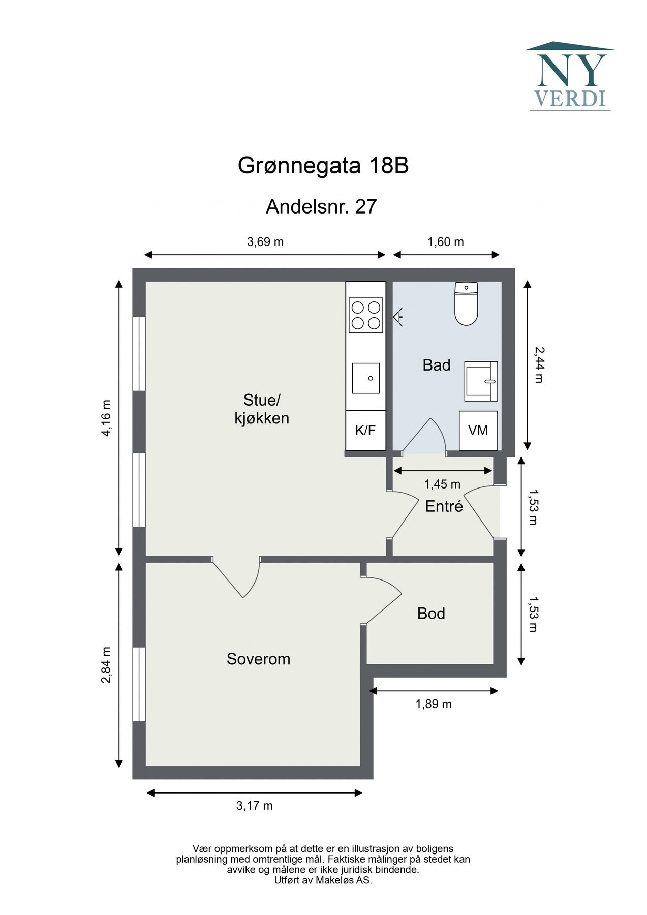 Plantegning. Galleribilde