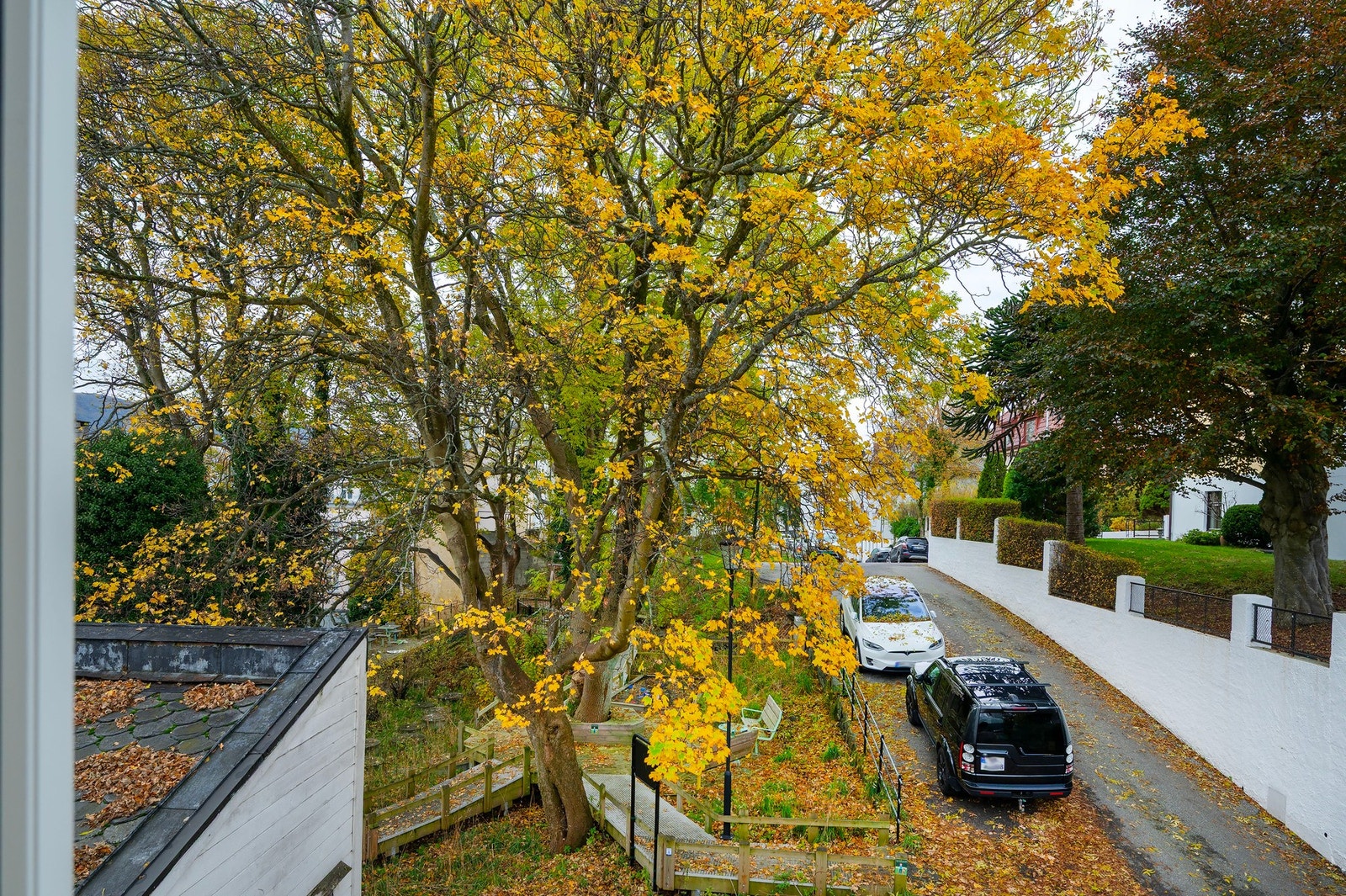 Her bor du rolig, men sentralt. Galleribilde