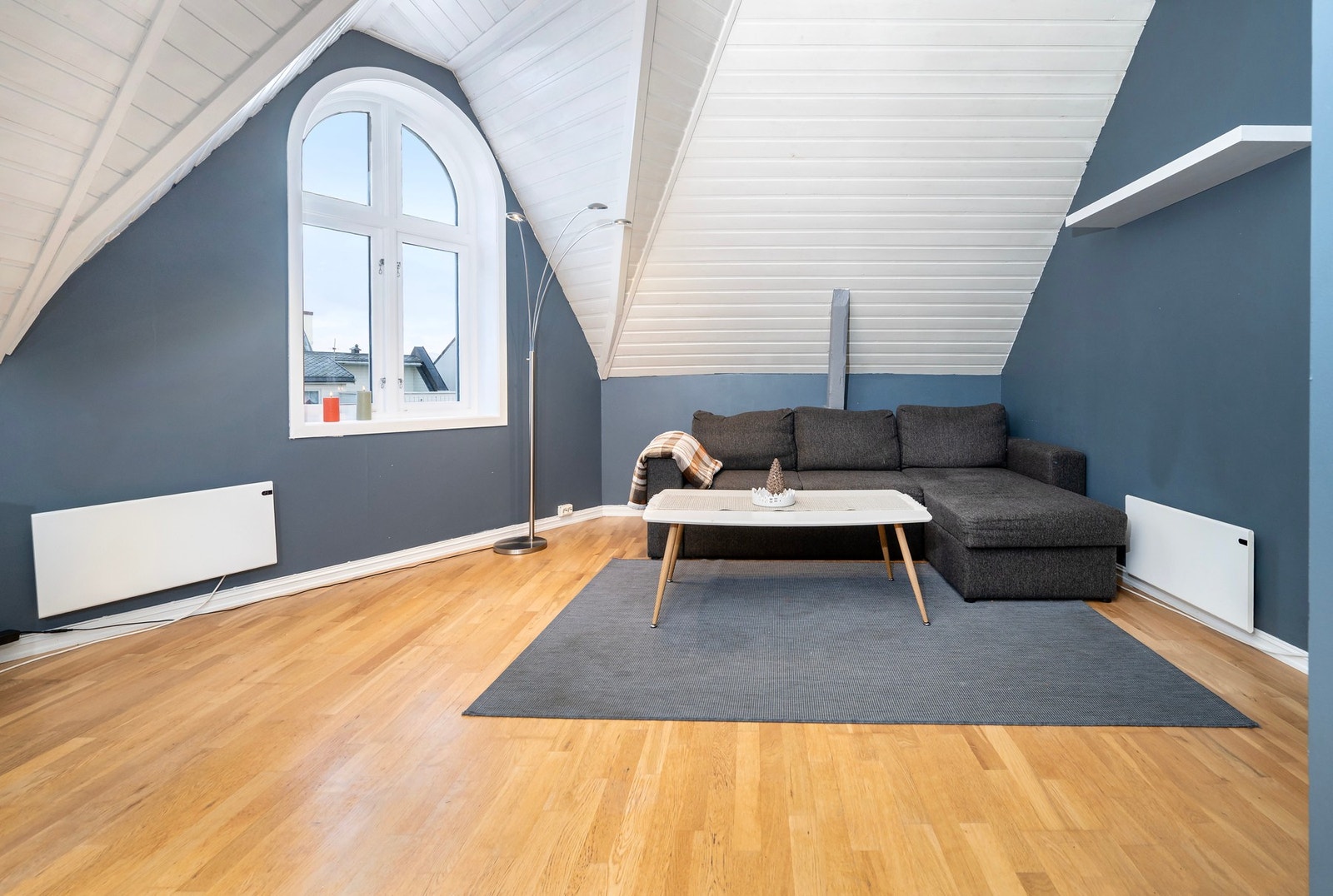 Velkommen inn i denne klassiske toppleiligheten. Galleribilde