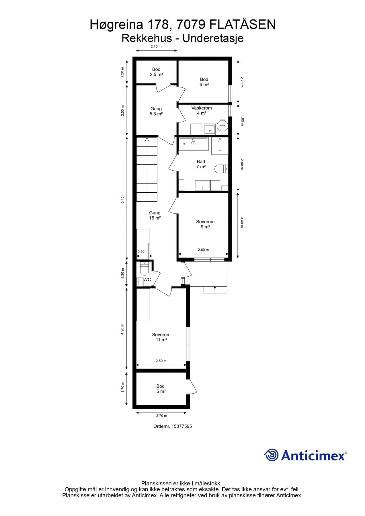 Plantegning - 2.etasje. Galleribilde