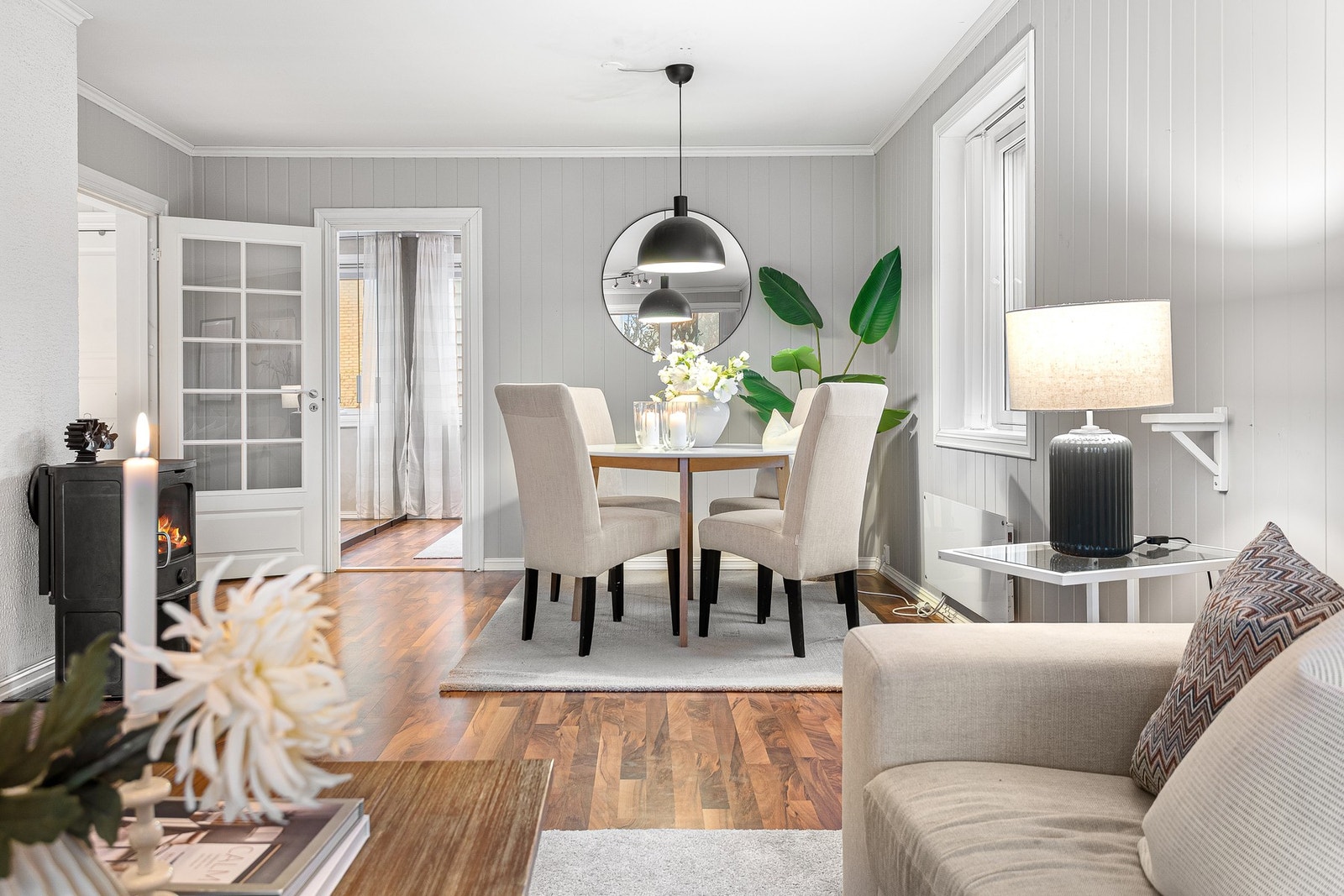 Vedovn gir en lun og trivelig atmosfære. Galleribilde