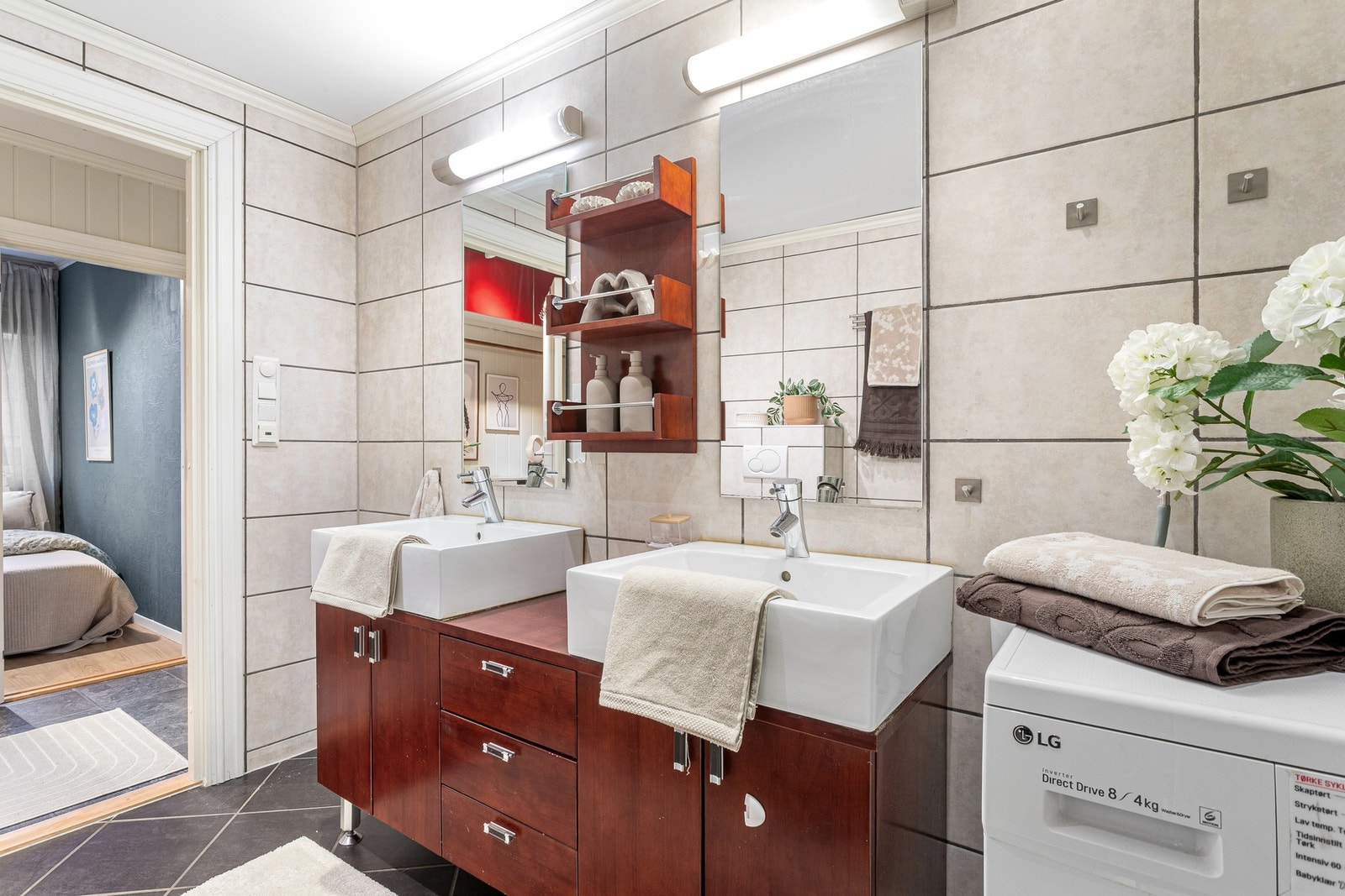 Dobbel servant gir ekstra komfort i hverdagen. Galleribilde