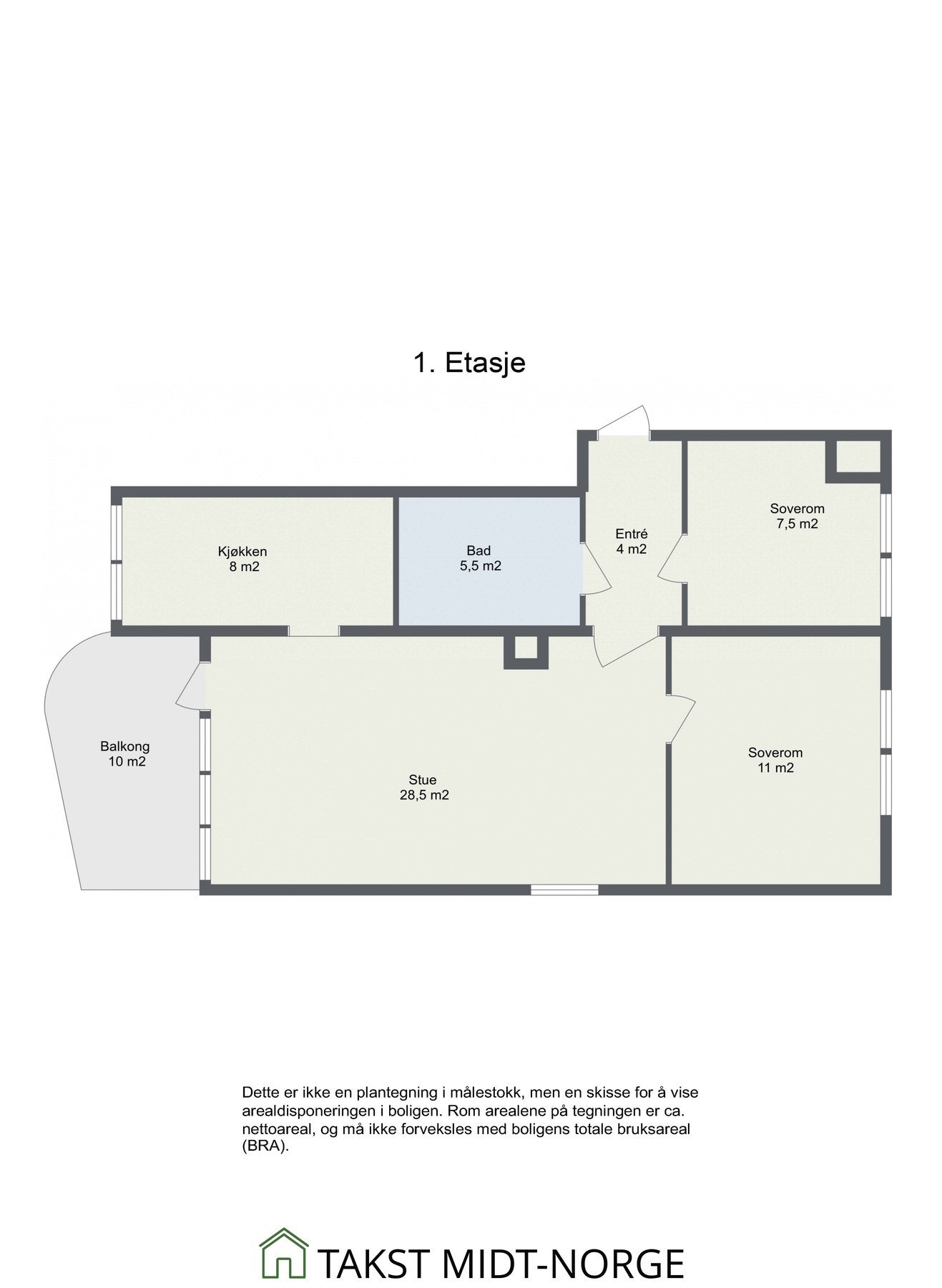 plantegning Galleribilde