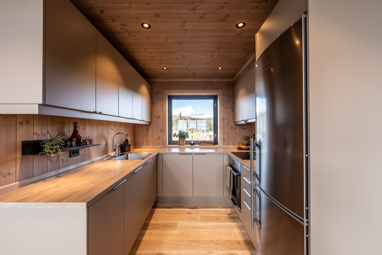 Romslig kjøkken Galleribilde