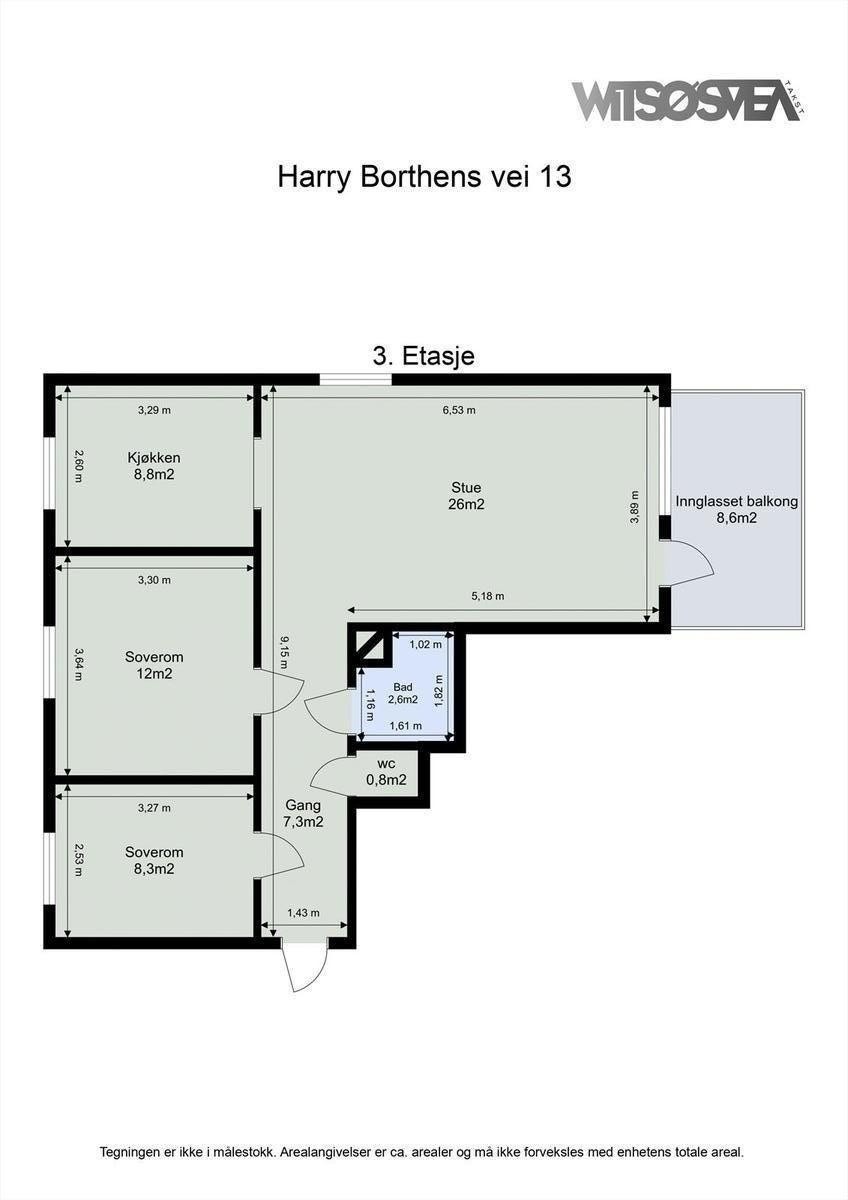 Planskisse Galleribilde