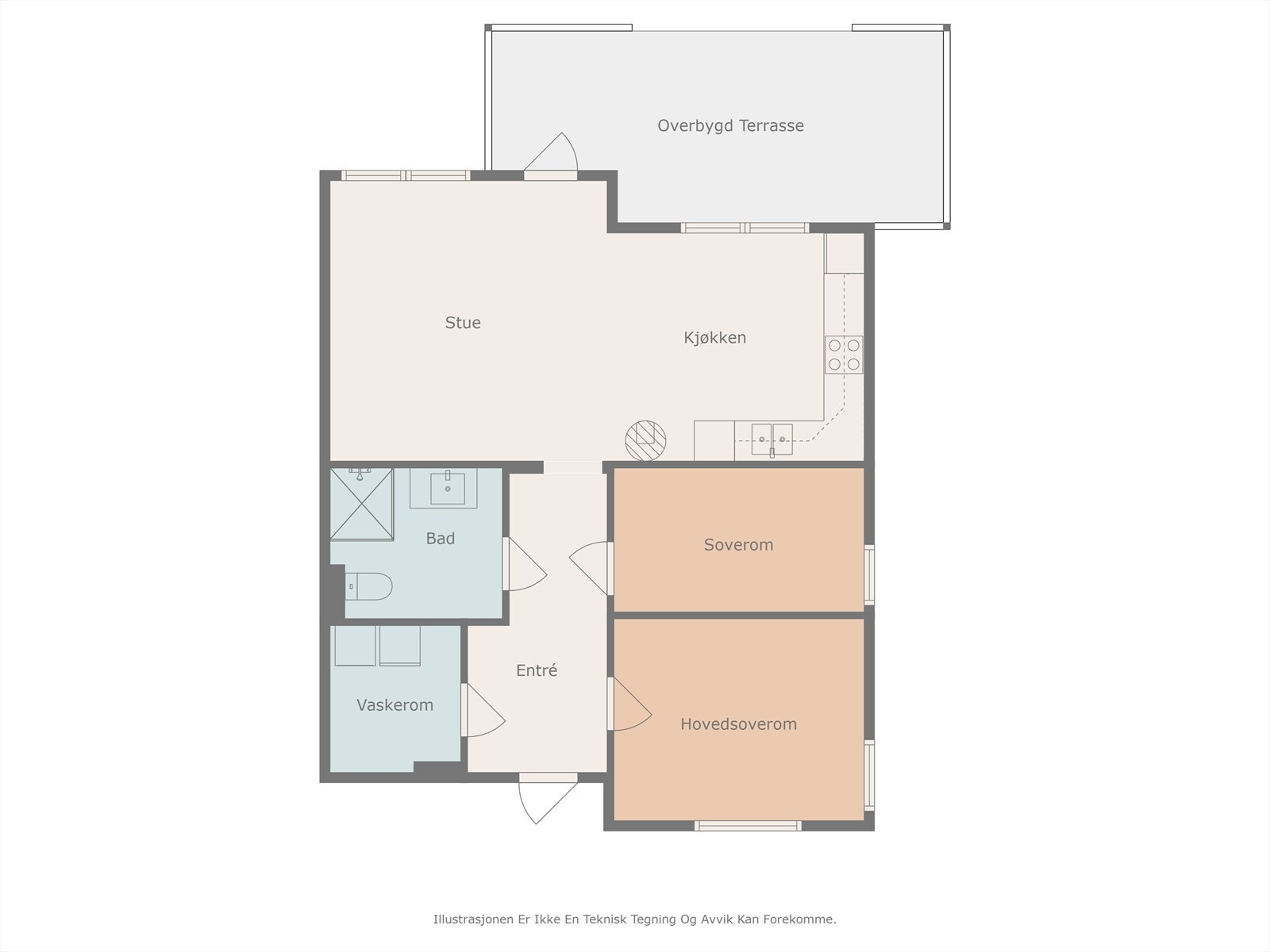 Plantegning 1.etasje. Galleribilde