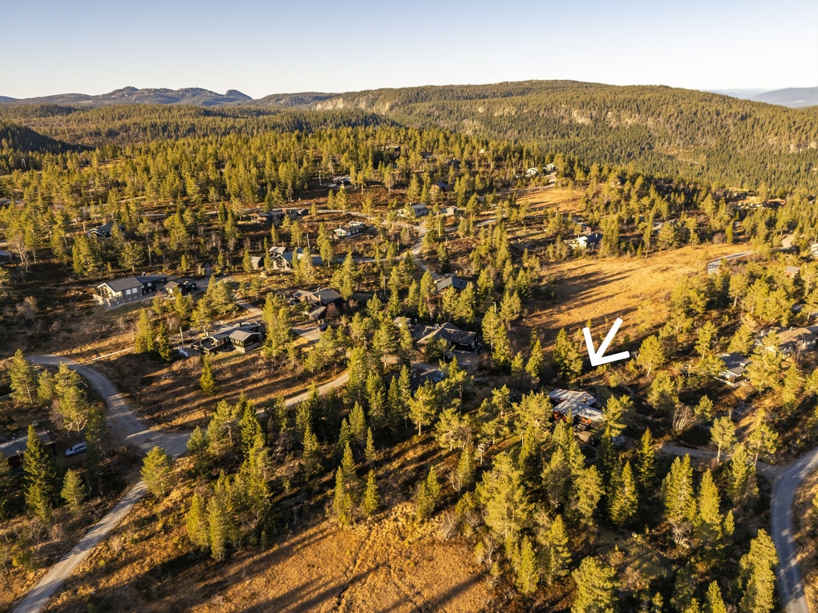 Oversiktsfoto vestover Galleribilde