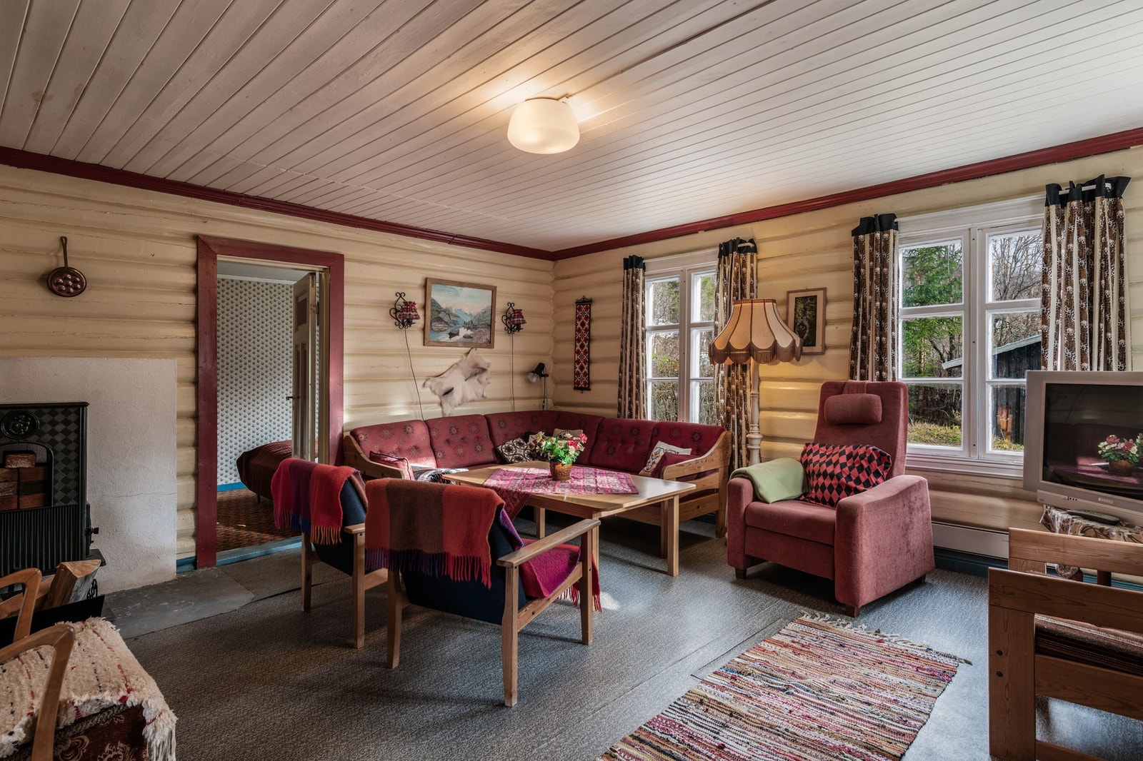 Hyggelig stue perfekt for å hente seg inn etter en lang dag Galleribilde