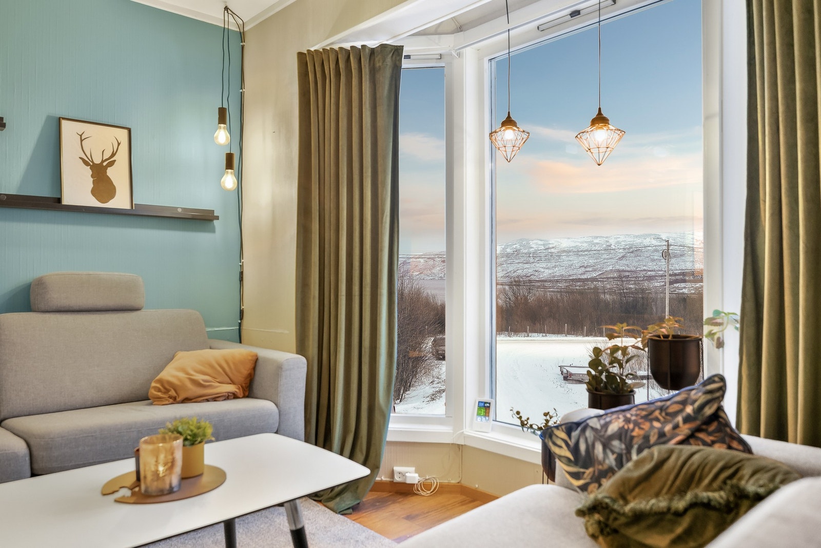 Det er gode muligheter for å tilføye eget preg i form av kunst og dekor. Galleribilde