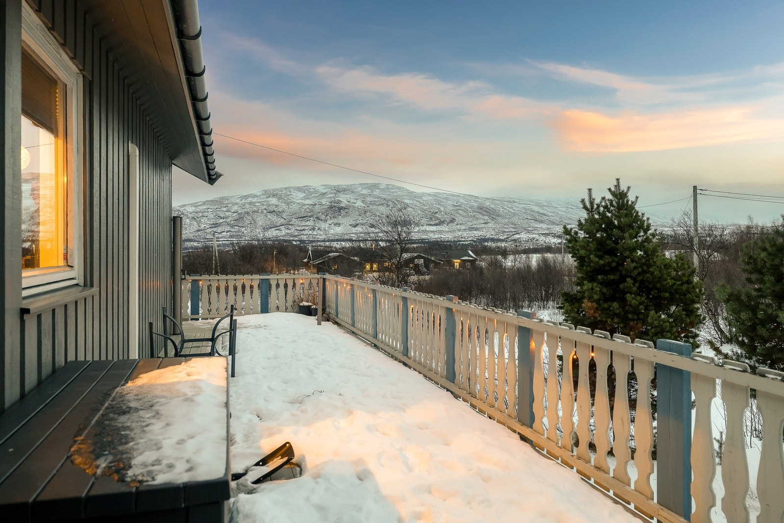 Her er det god plass til ulike sittesoner. Galleribilde