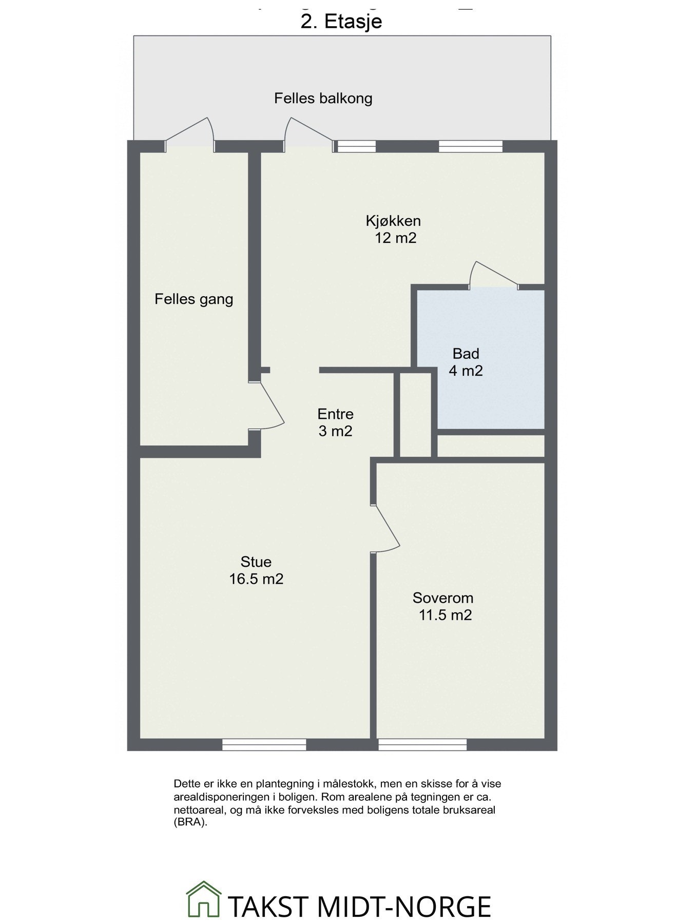 Plantegning. Galleribilde