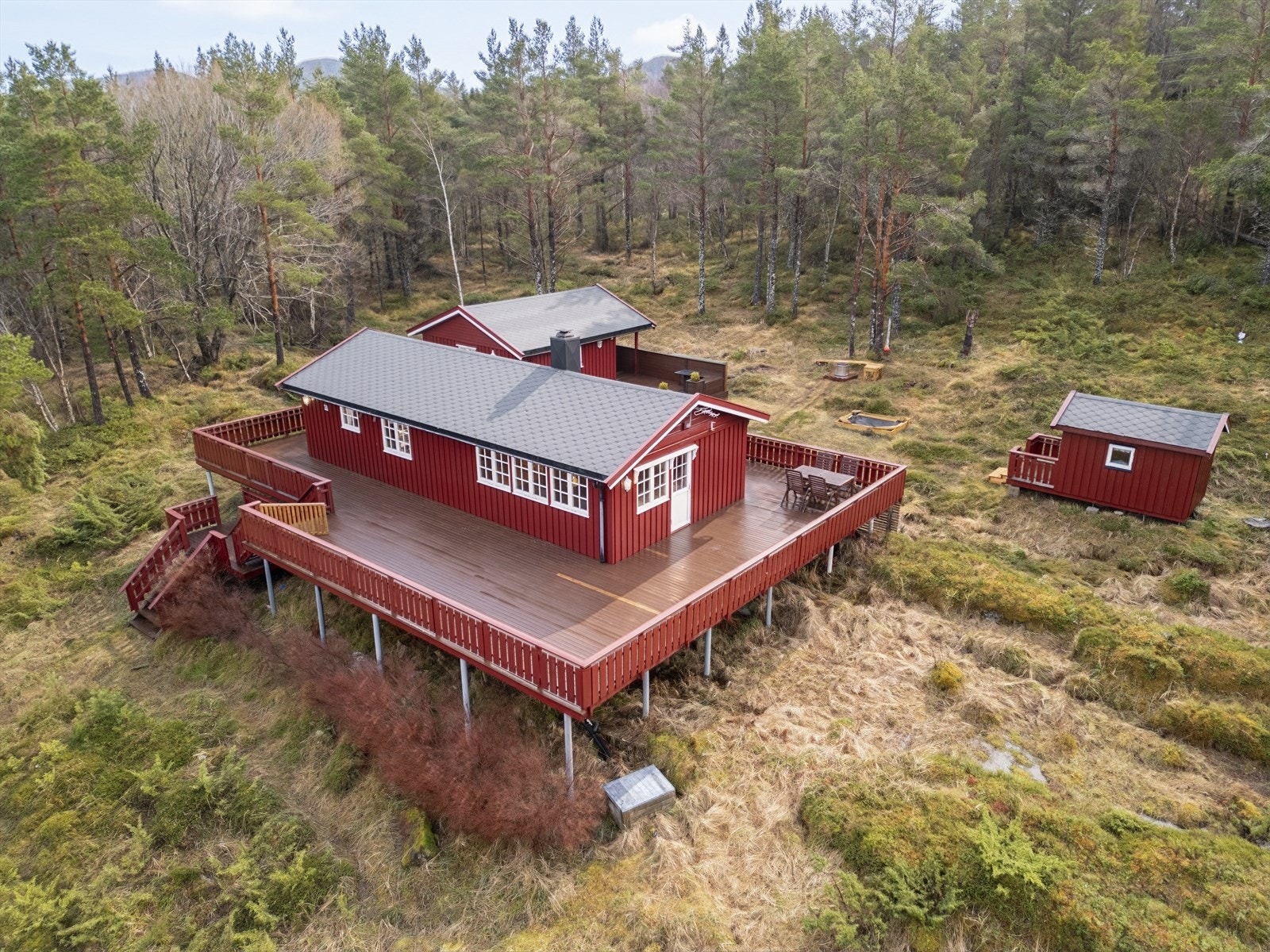 Eiet tomt på ca. 749 m². Galleribilde