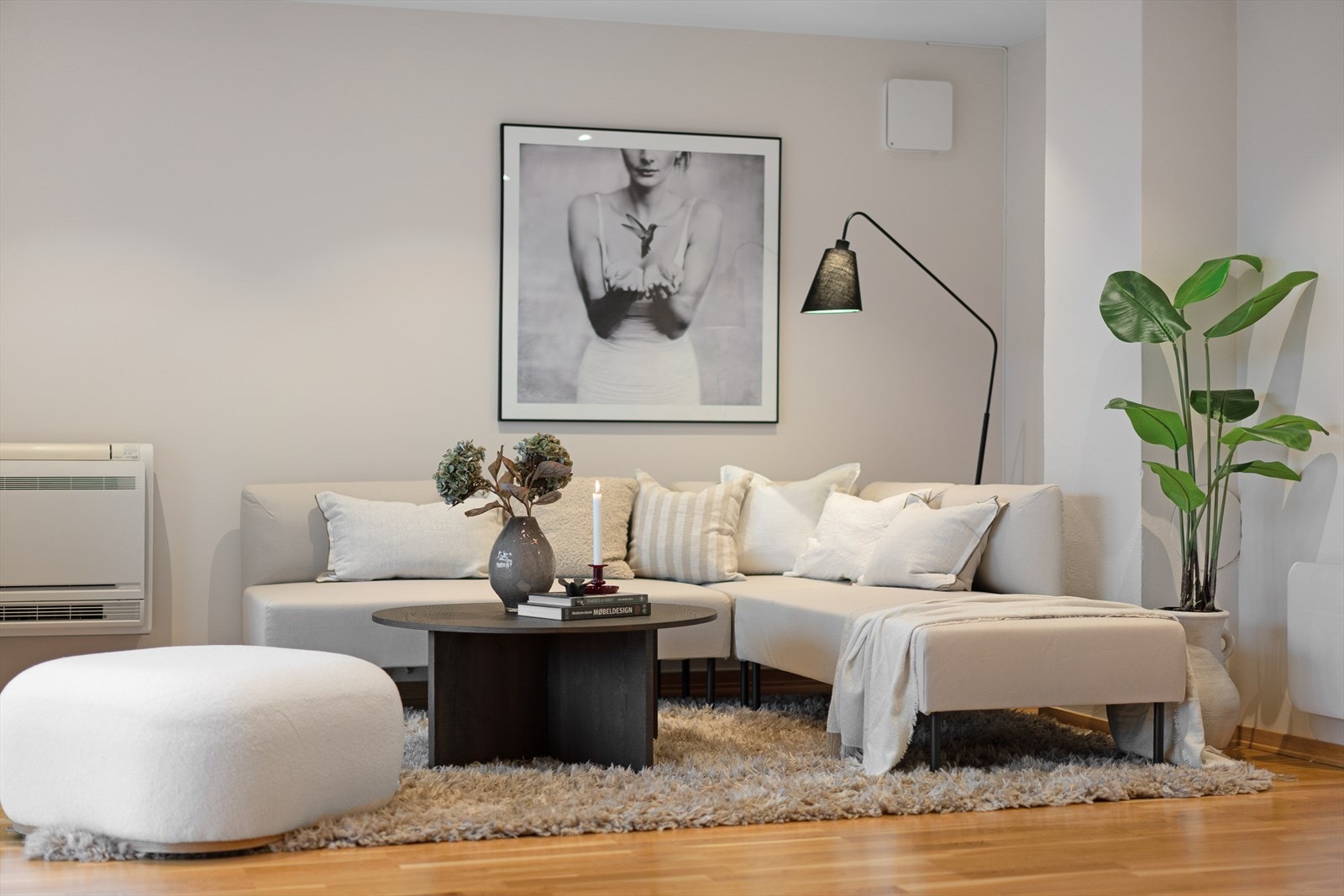 God plass til sofa- og TV-møbler. Galleribilde