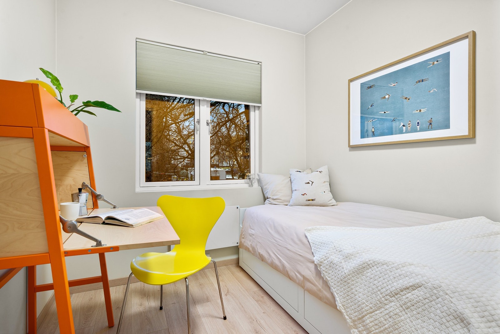 Soverom to er også på romslige 6 kvm. Galleribilde