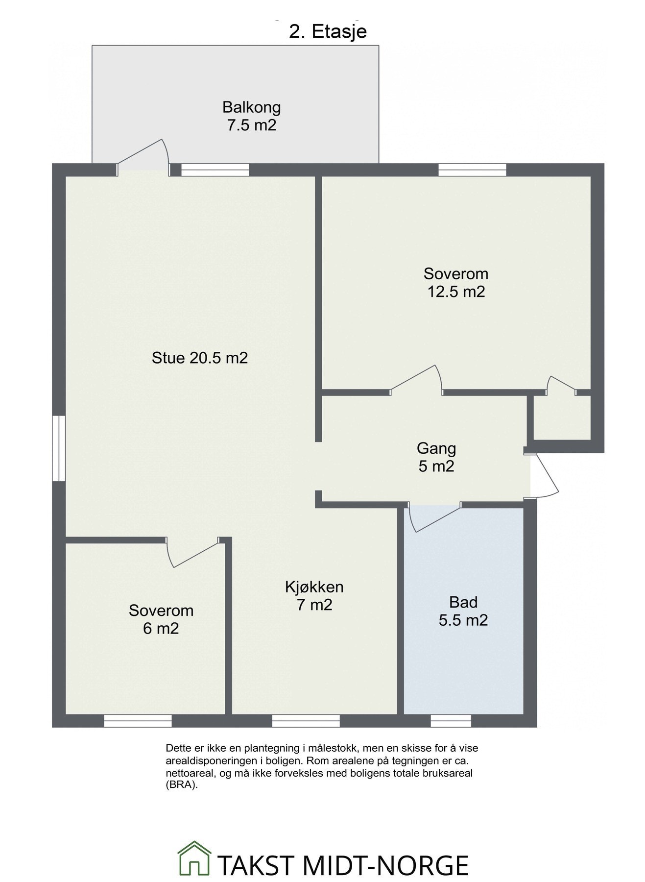 Planskisse. Galleribilde