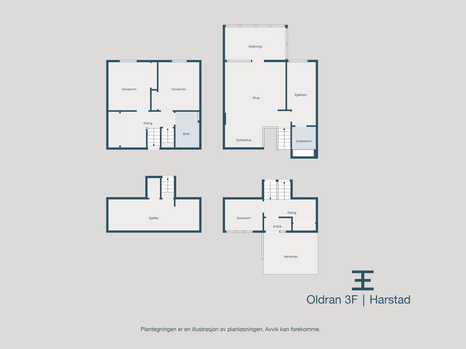 Plantegninger samlet Galleribilde