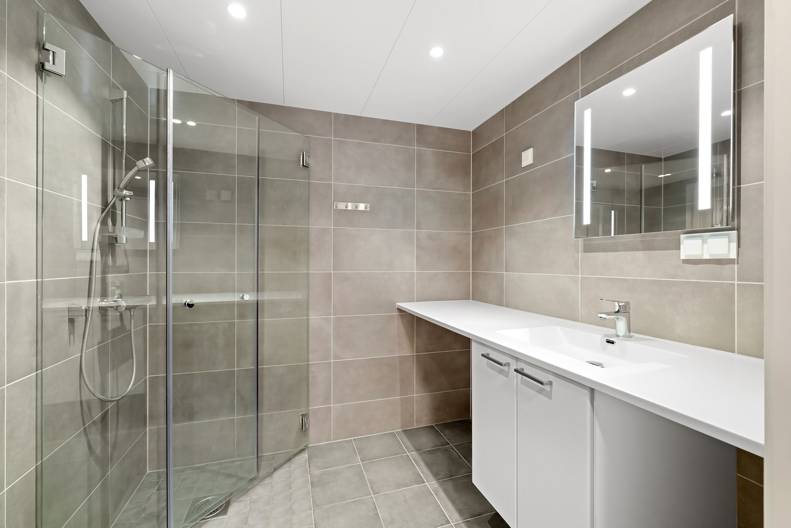 Baderommet har fått TG0 av takstmannen. Galleribilde