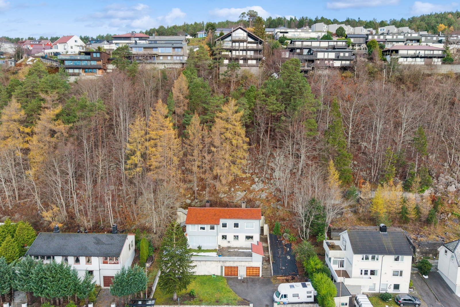 Boligtomt i attraktivt boligområde i Volsdalen. Foto: Marcus Vinjevoll Sætre. Galleribilde