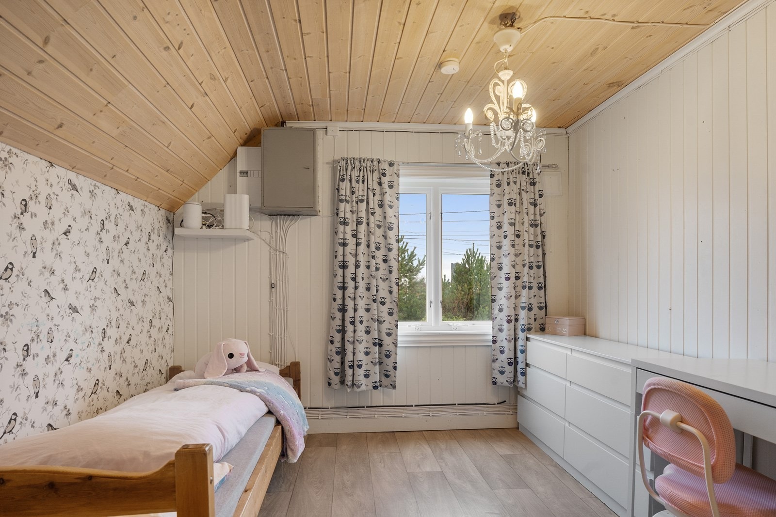 Soverom nr 3 i loftetasjen. Galleribilde