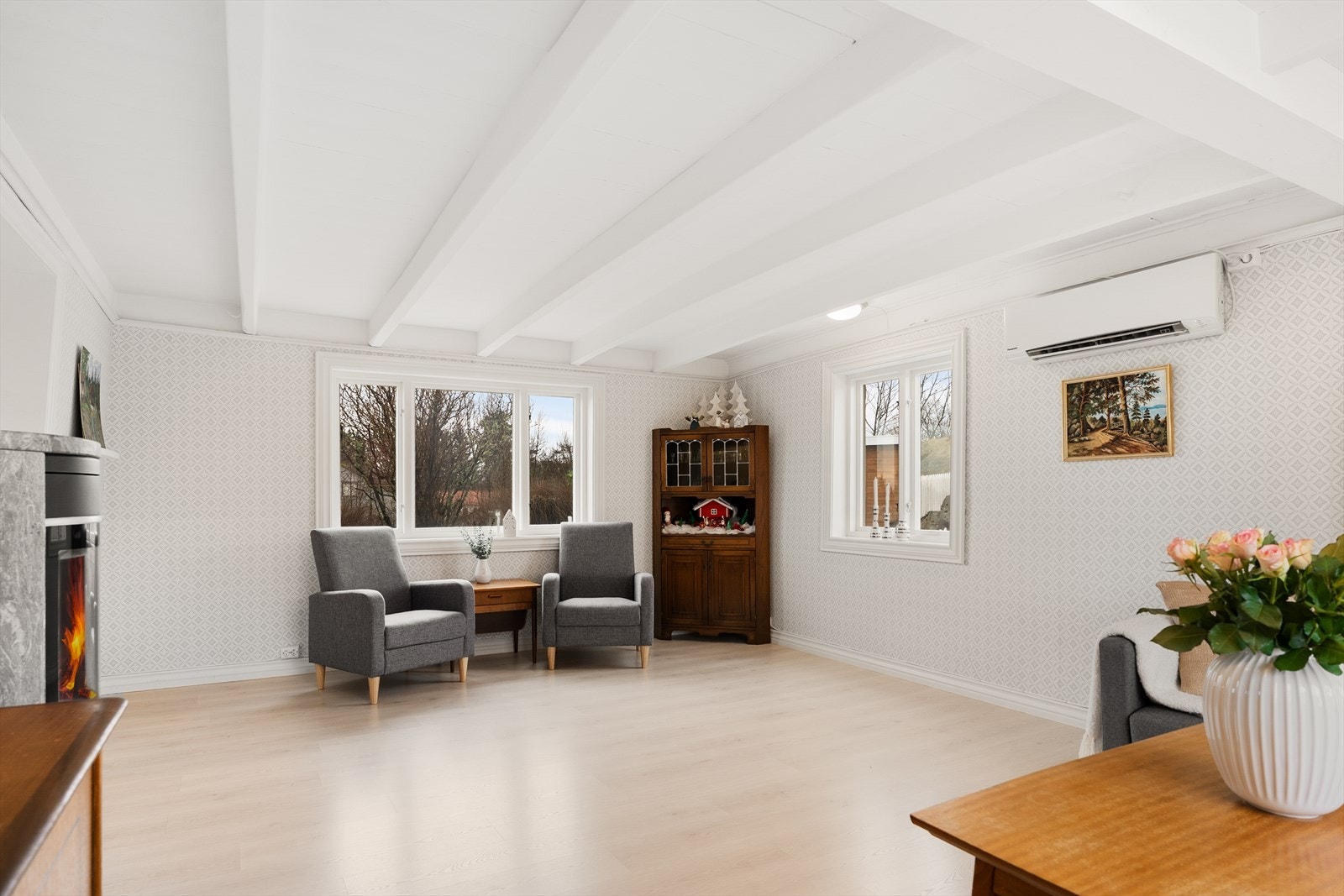 Lys og trivelig stue Galleribilde