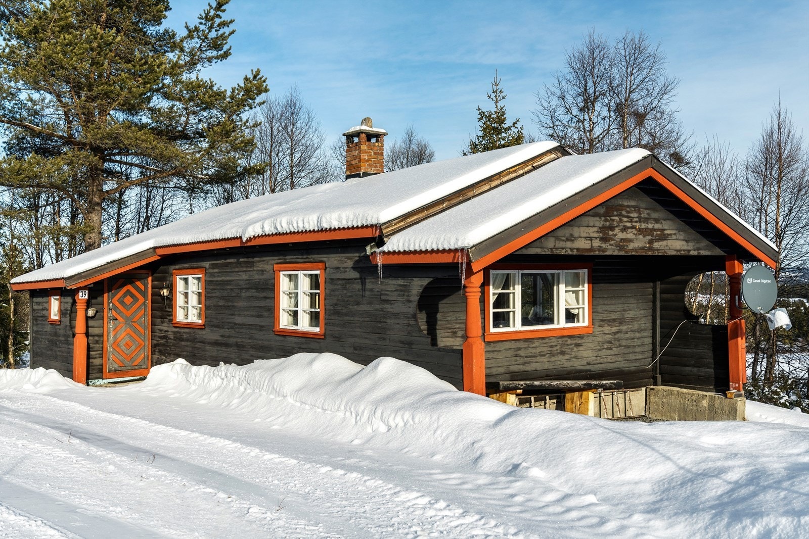 Presentasjon av Kambevegen 39 med byggeår 1961. Galleribilde
