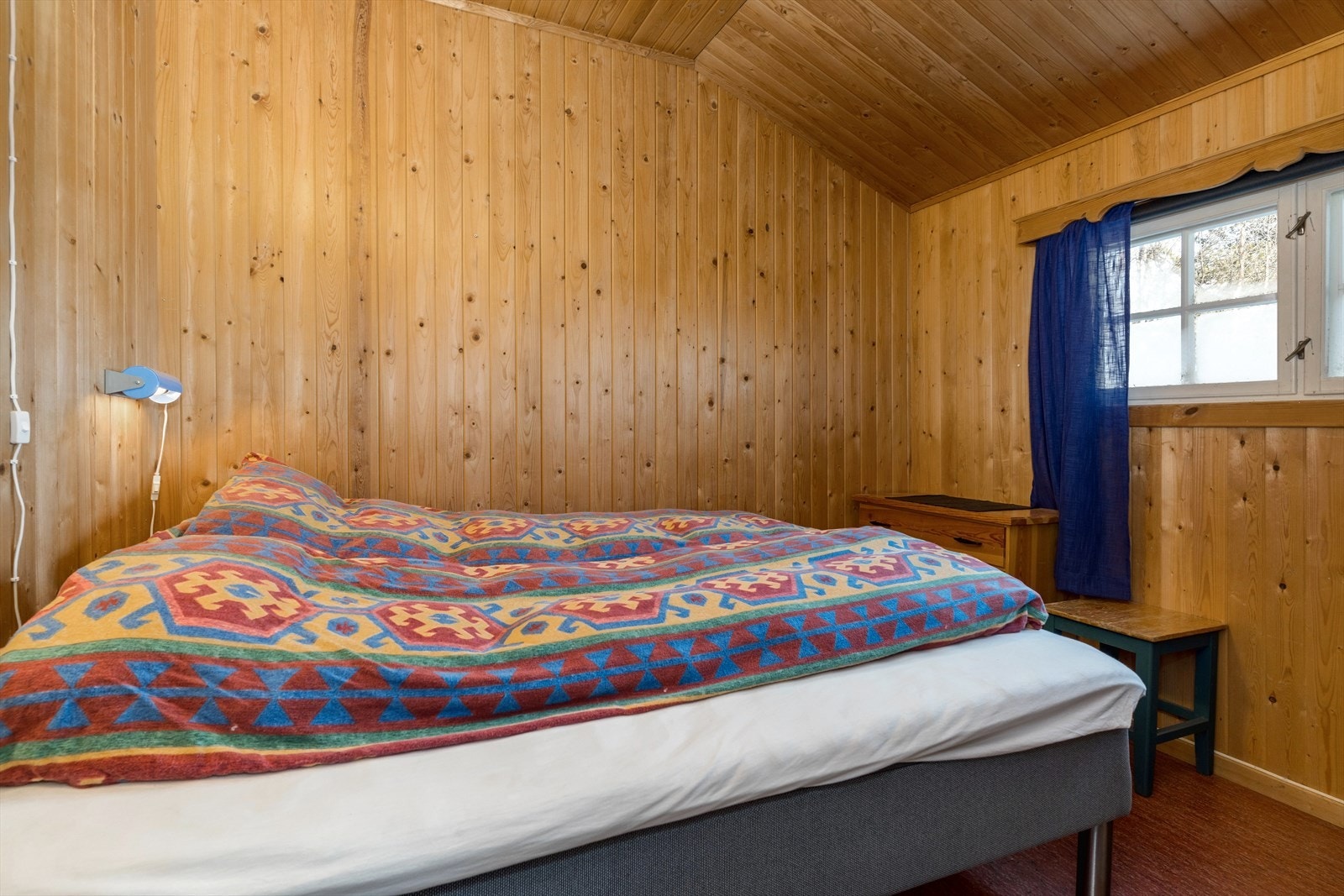 Hytta har tre gode soverom. Galleribilde