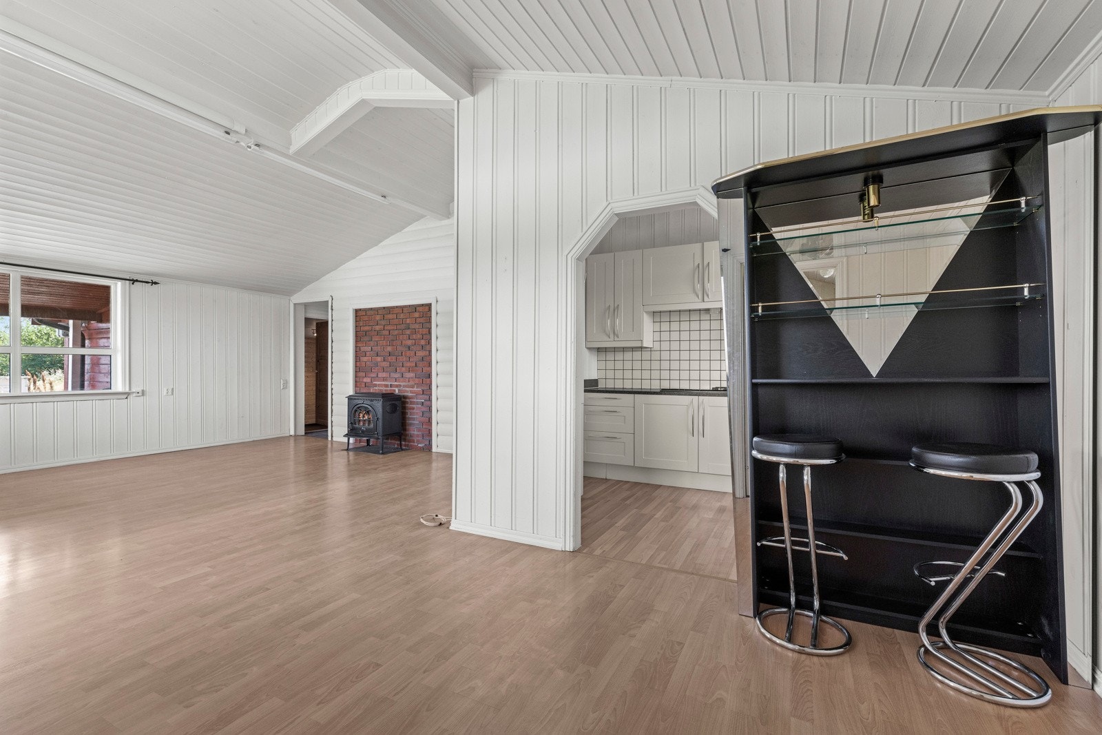 Stuen er lett å dele opp i ulike soner. Galleribilde