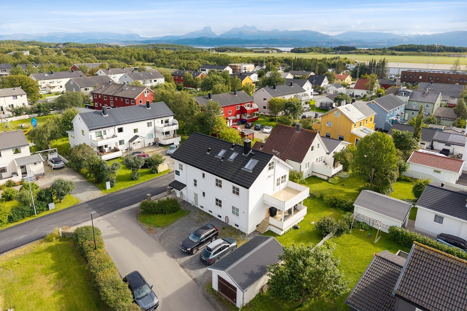 Dronefoto Galleribilde