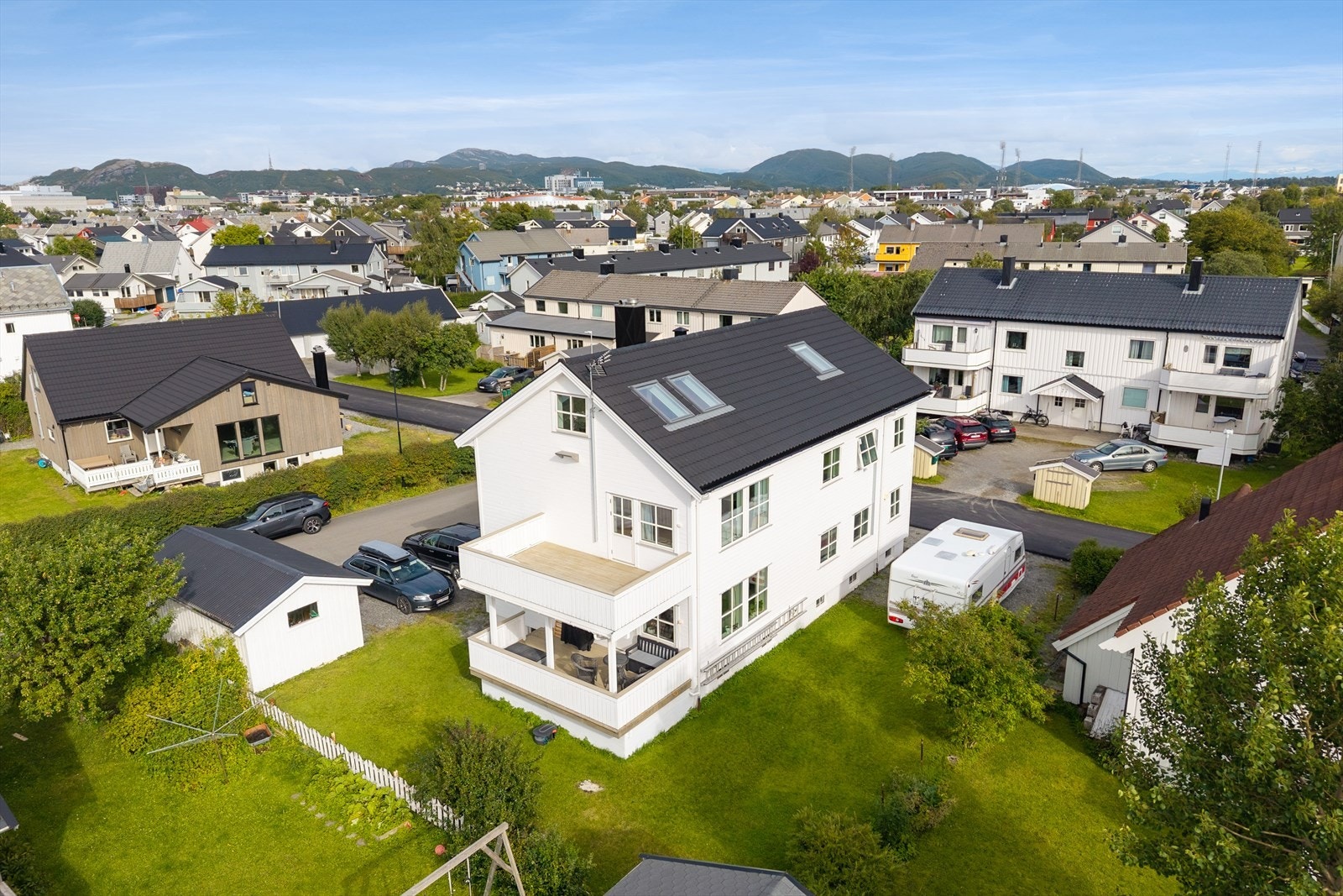 Dronefoto Galleribilde