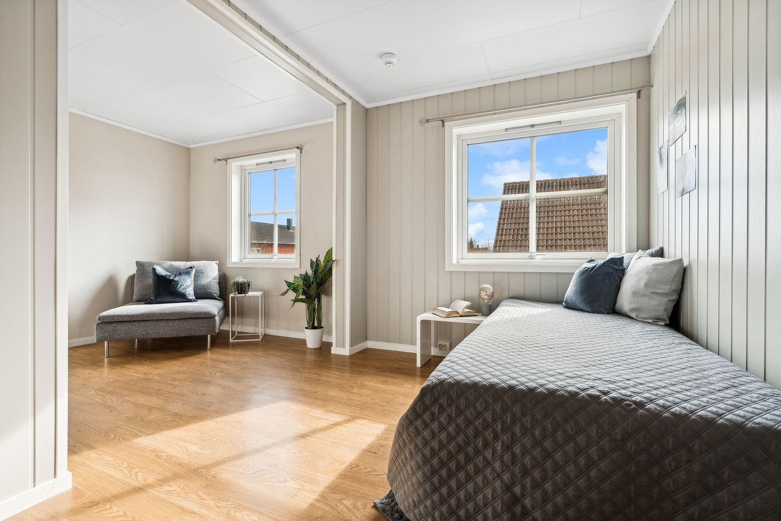 Stue med alkove. Galleribilde