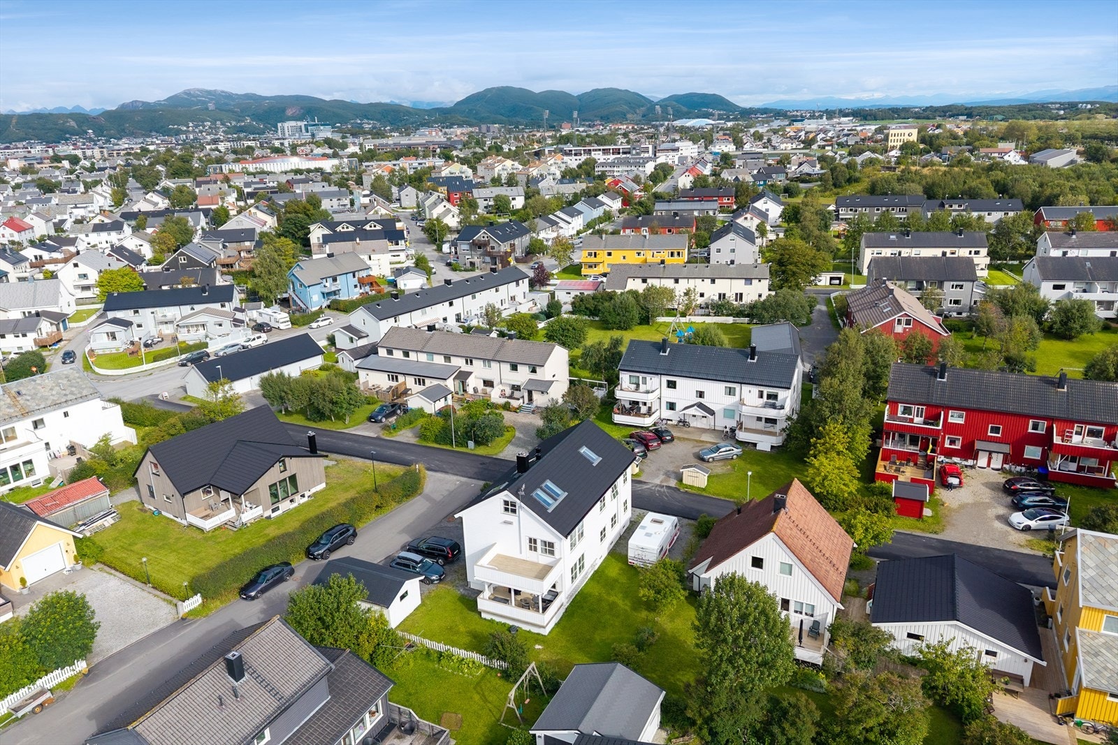 Dronefoto Galleribilde