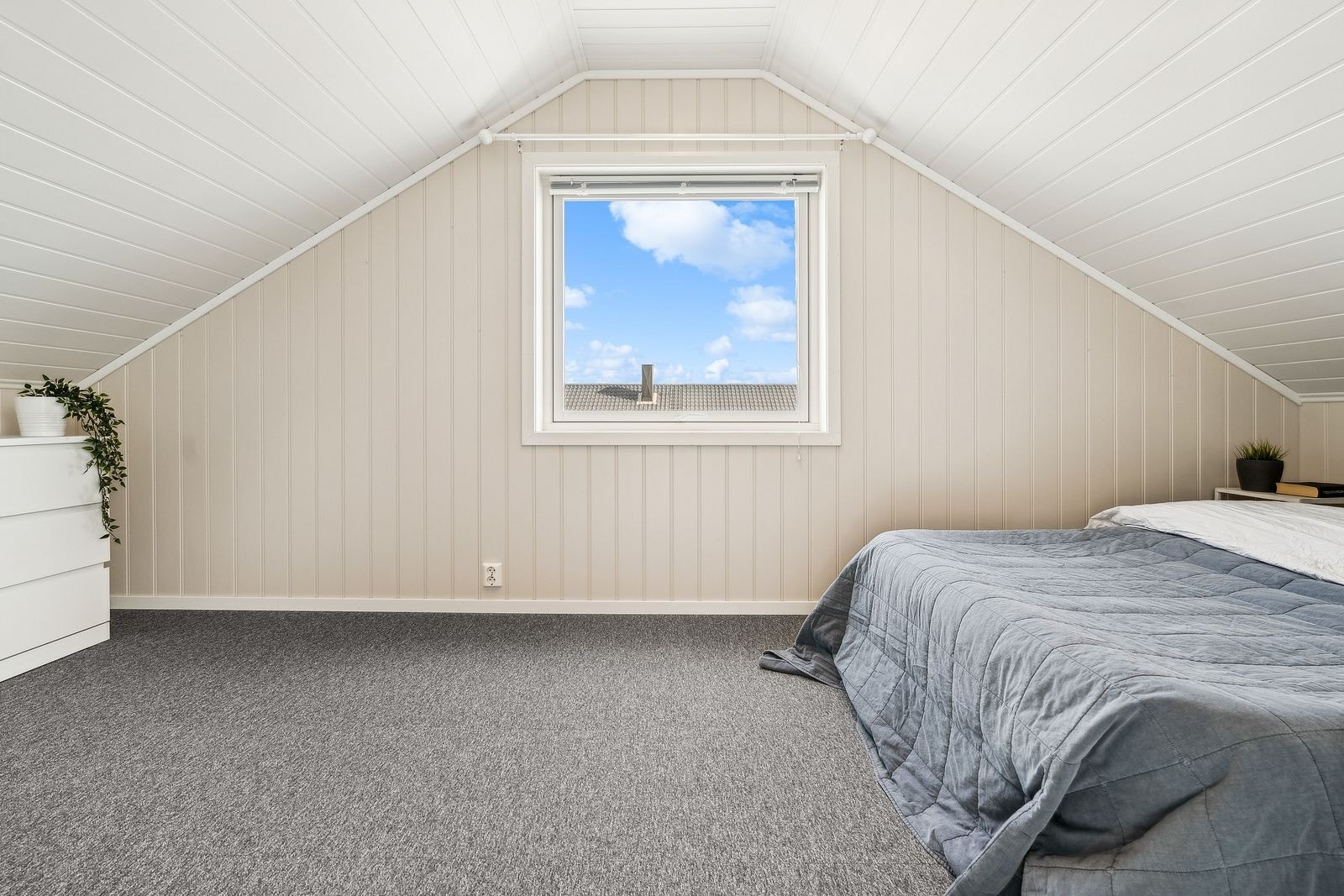 Innredet rom/soverom. Galleribilde