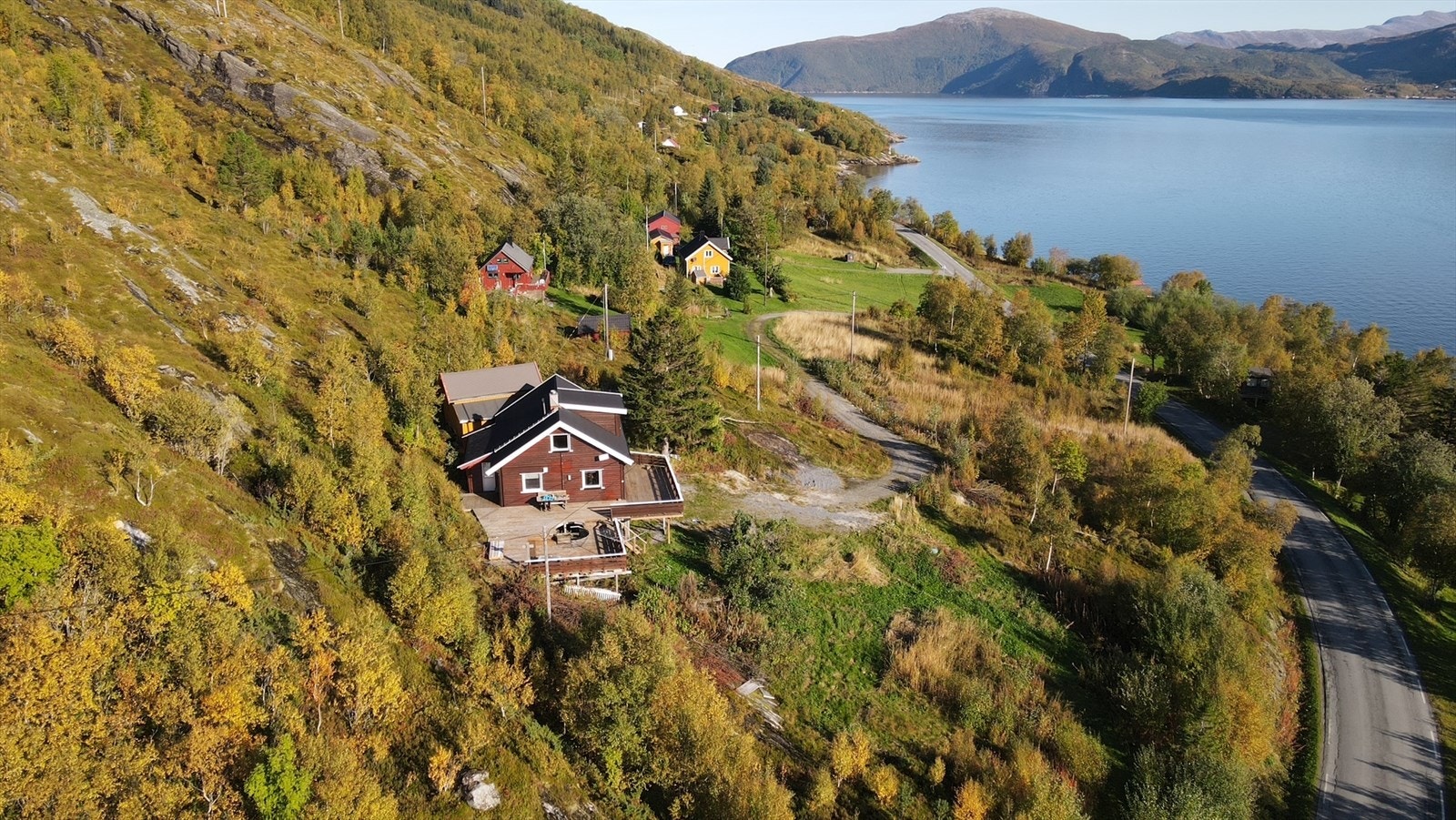 Dronebilde Galleribilde