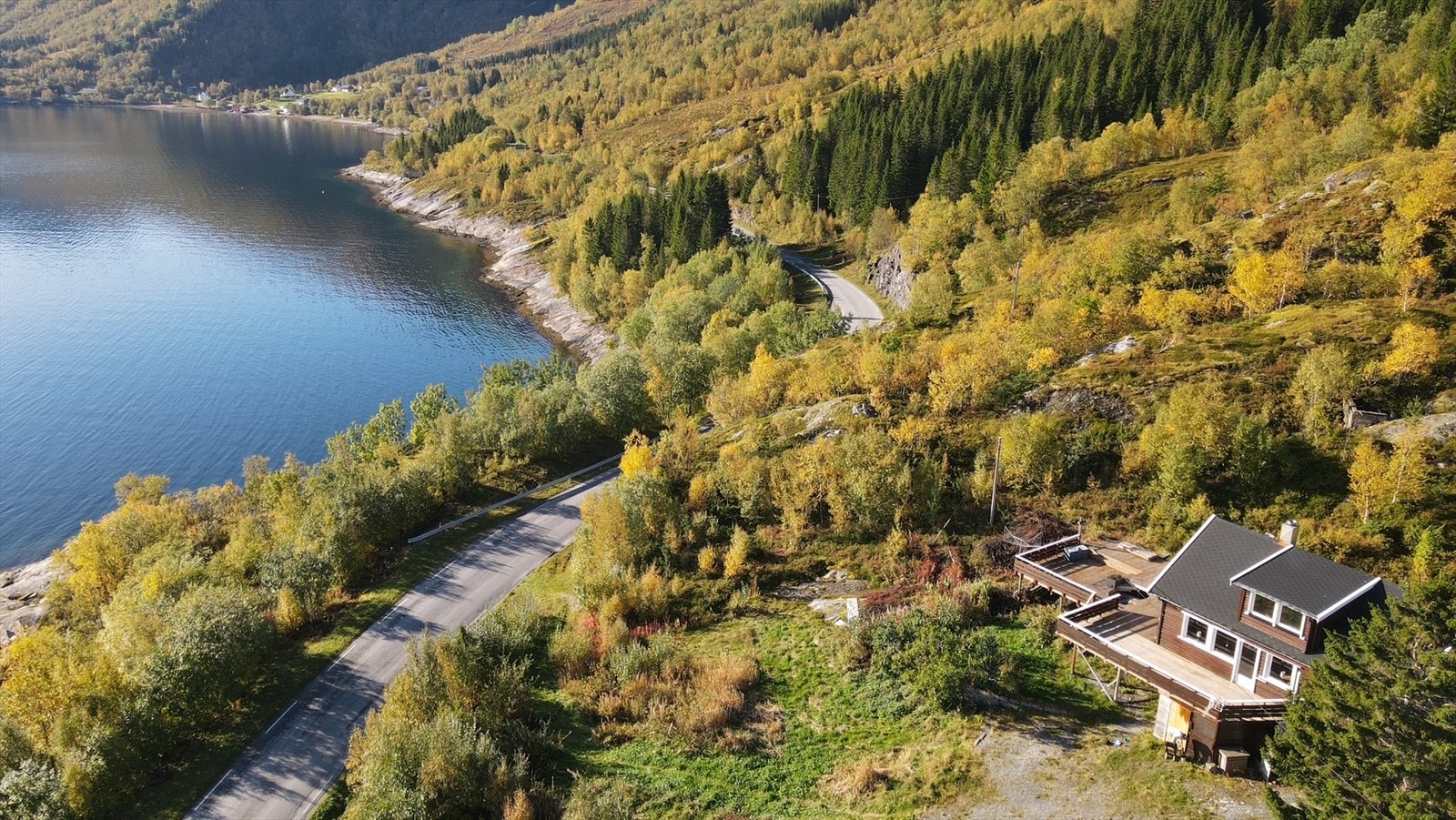 Dronebilde Galleribilde