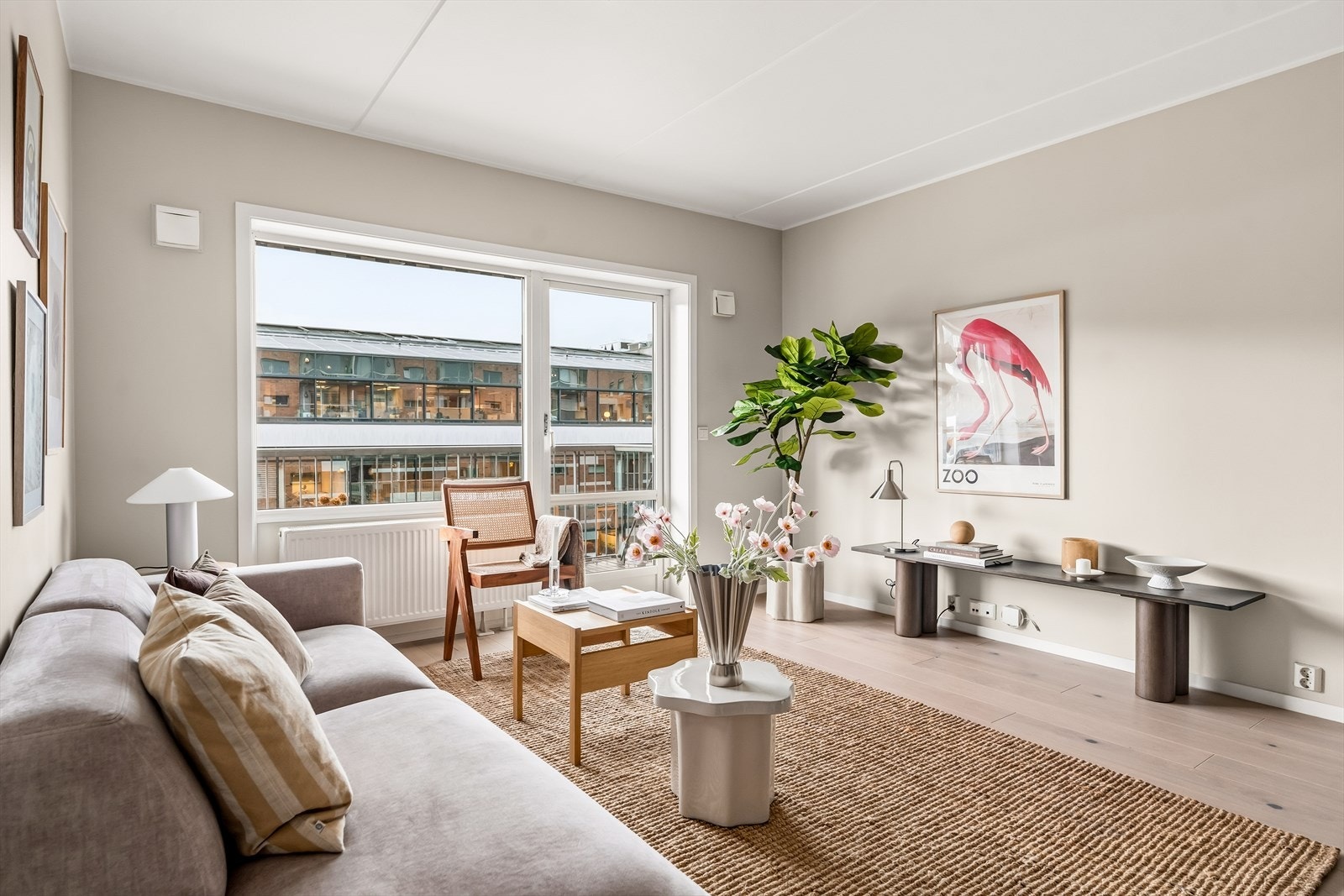 Fjernvarme er inkludert i de månedlige felleskostnadene. Galleribilde