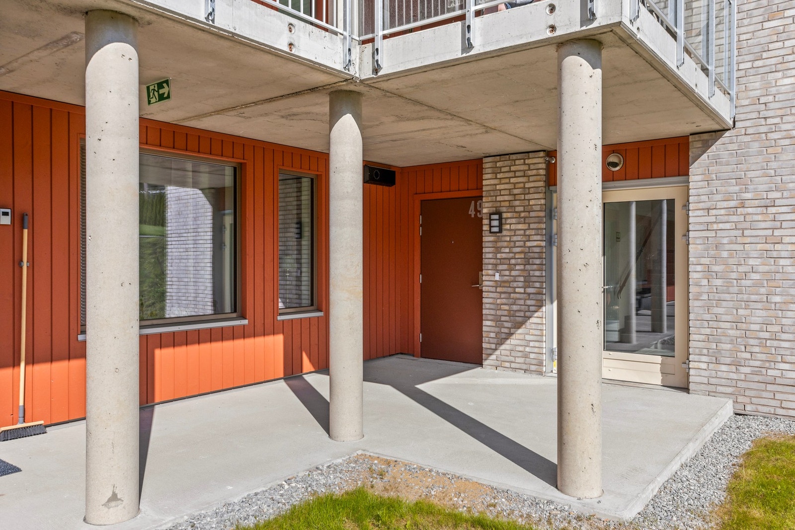 Inngangsparti Galleribilde