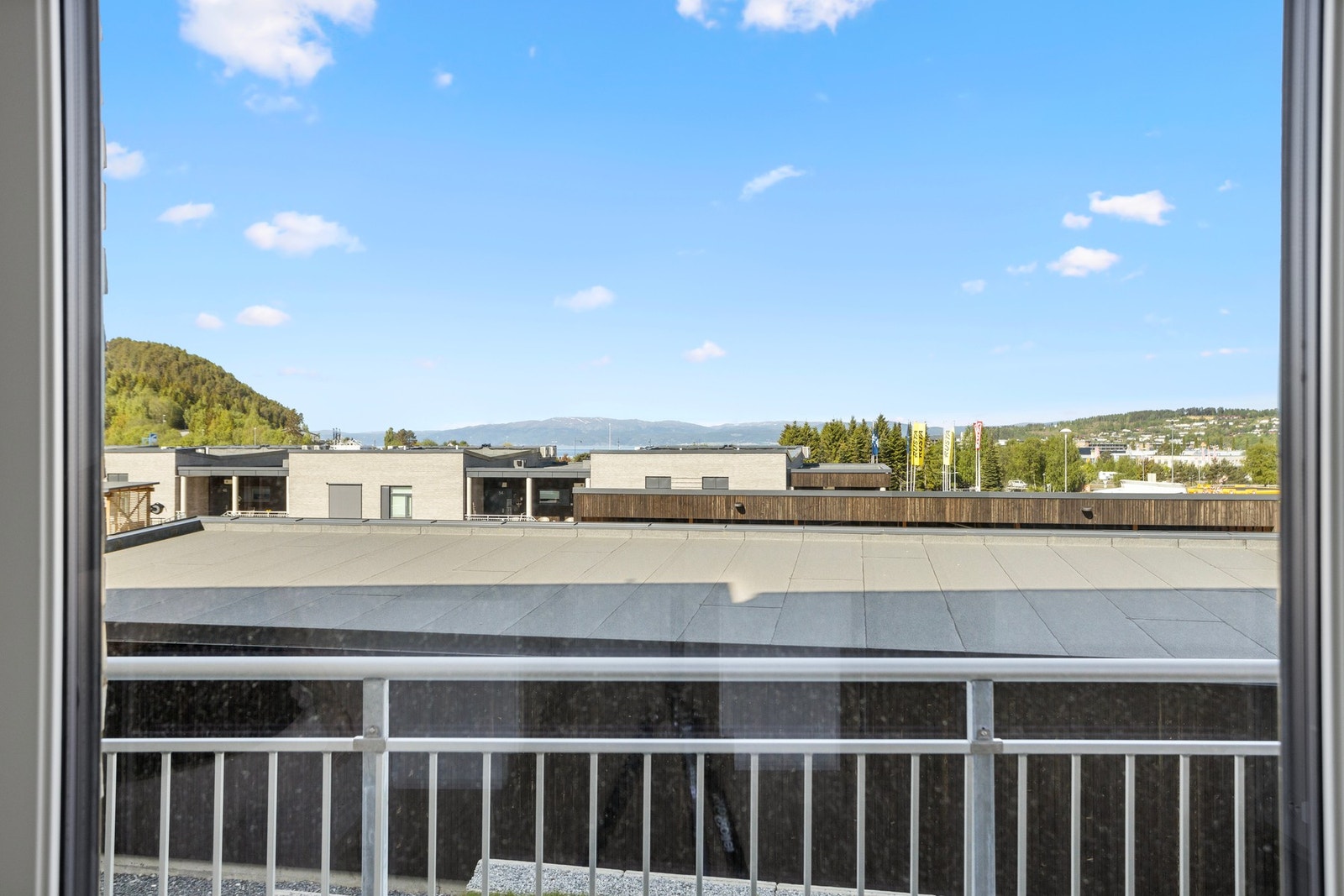 Utsikt fra stue Galleribilde