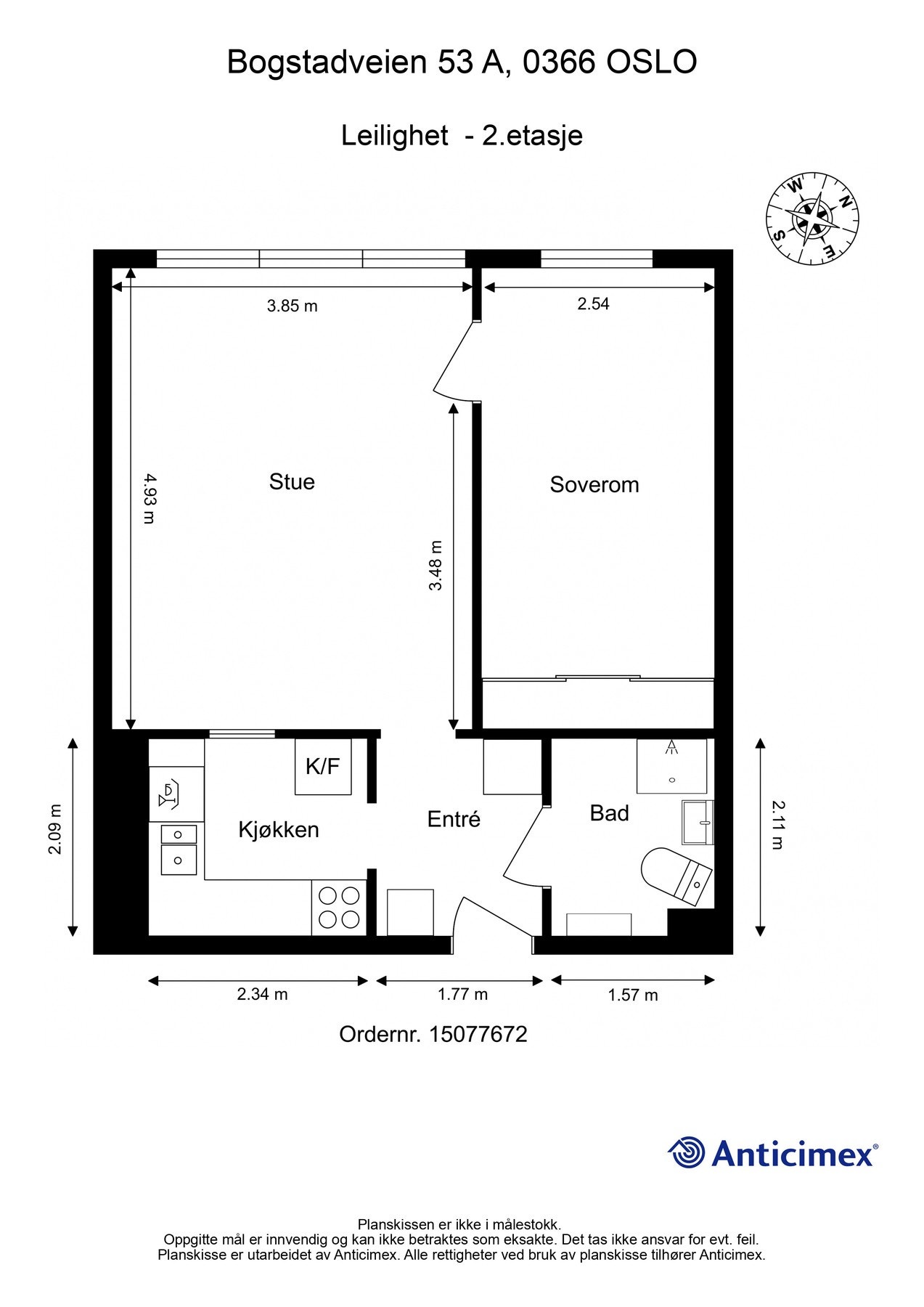 Plantegning. Galleribilde