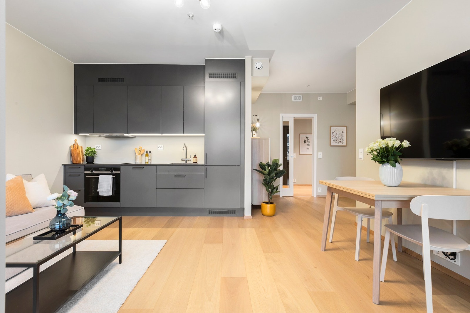 Integrerte hvitevarer fra Siemens. Galleribilde