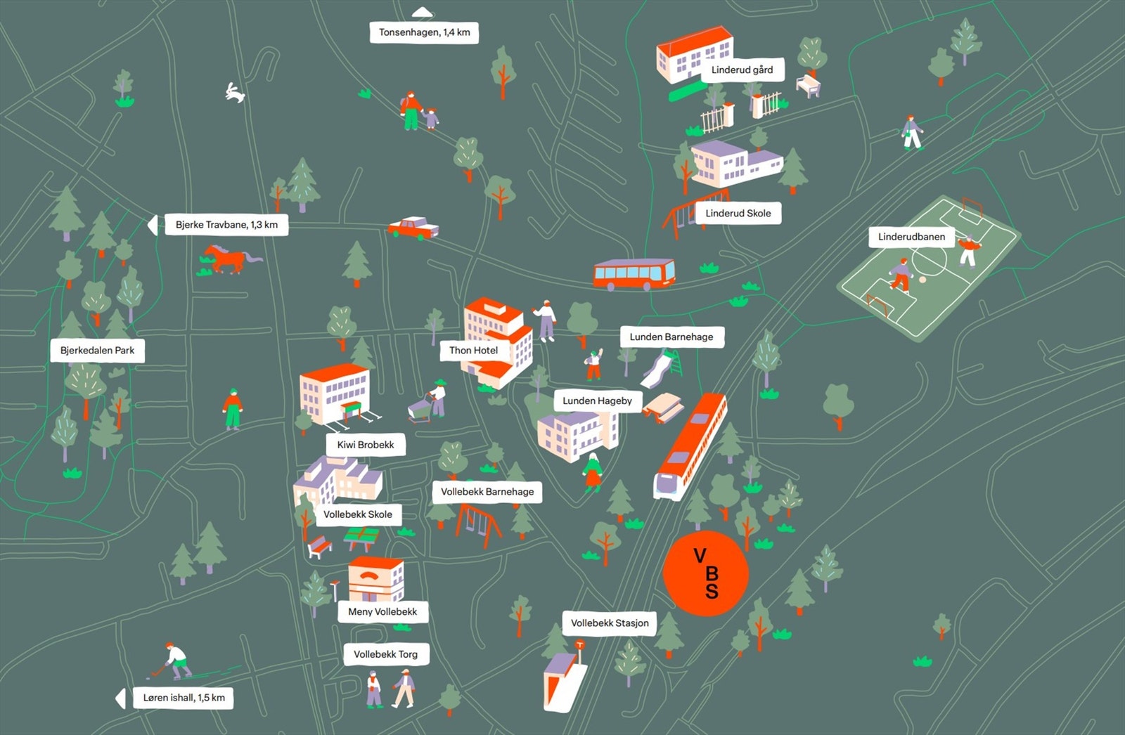 Nabolaget. Galleribilde